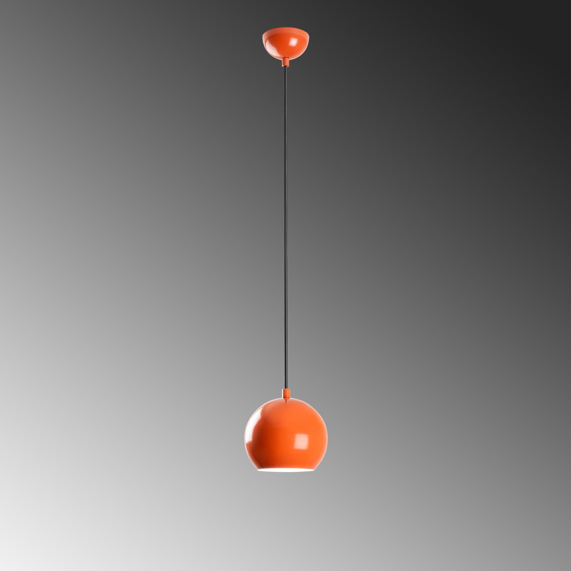 TOP-15-242-ORANGE, METAL SIVAMA TEKLİ SARKIT