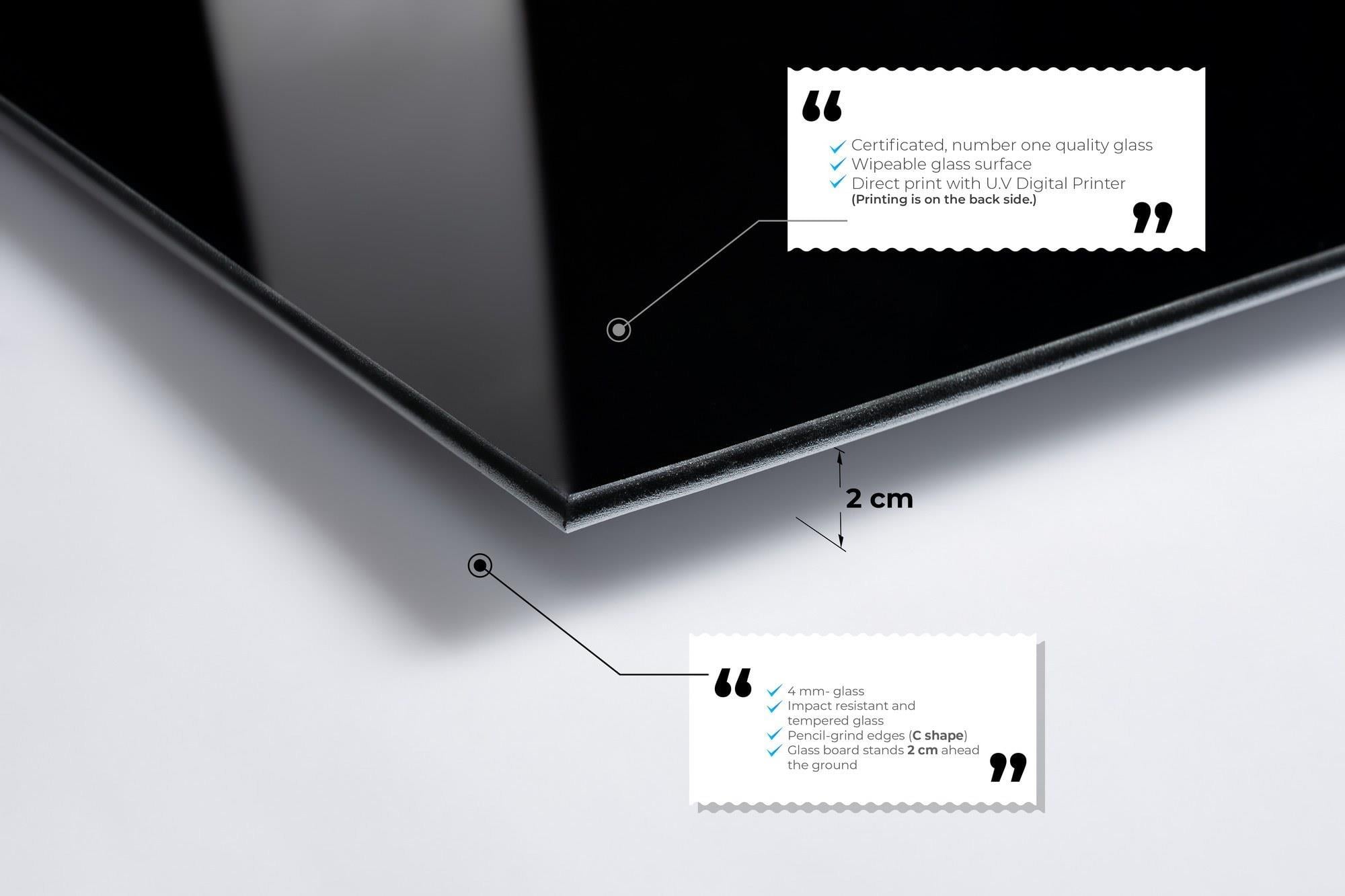 UV-518 UV BASKILI CAMLAR