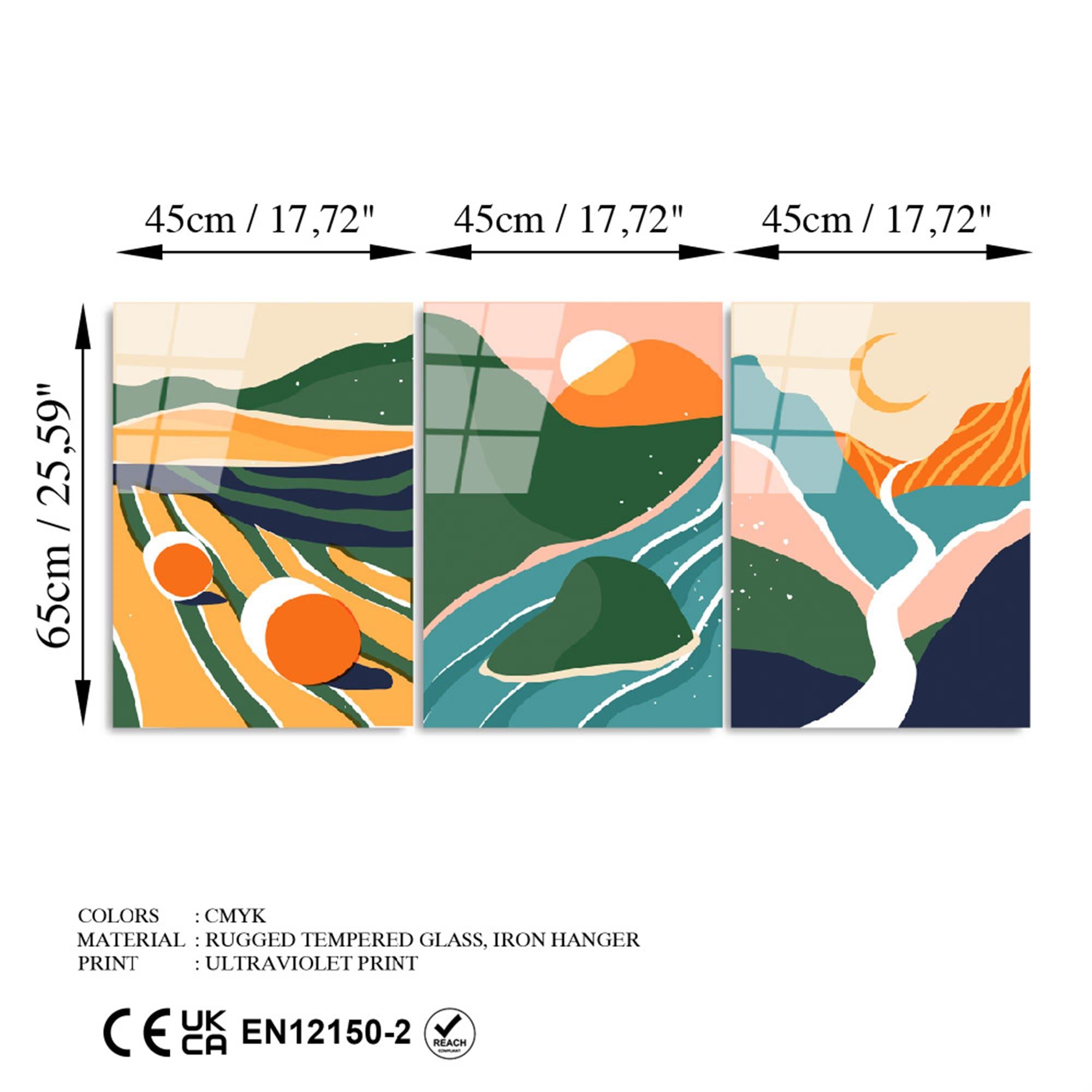 UV-946 UV BASKILI CAMLAR