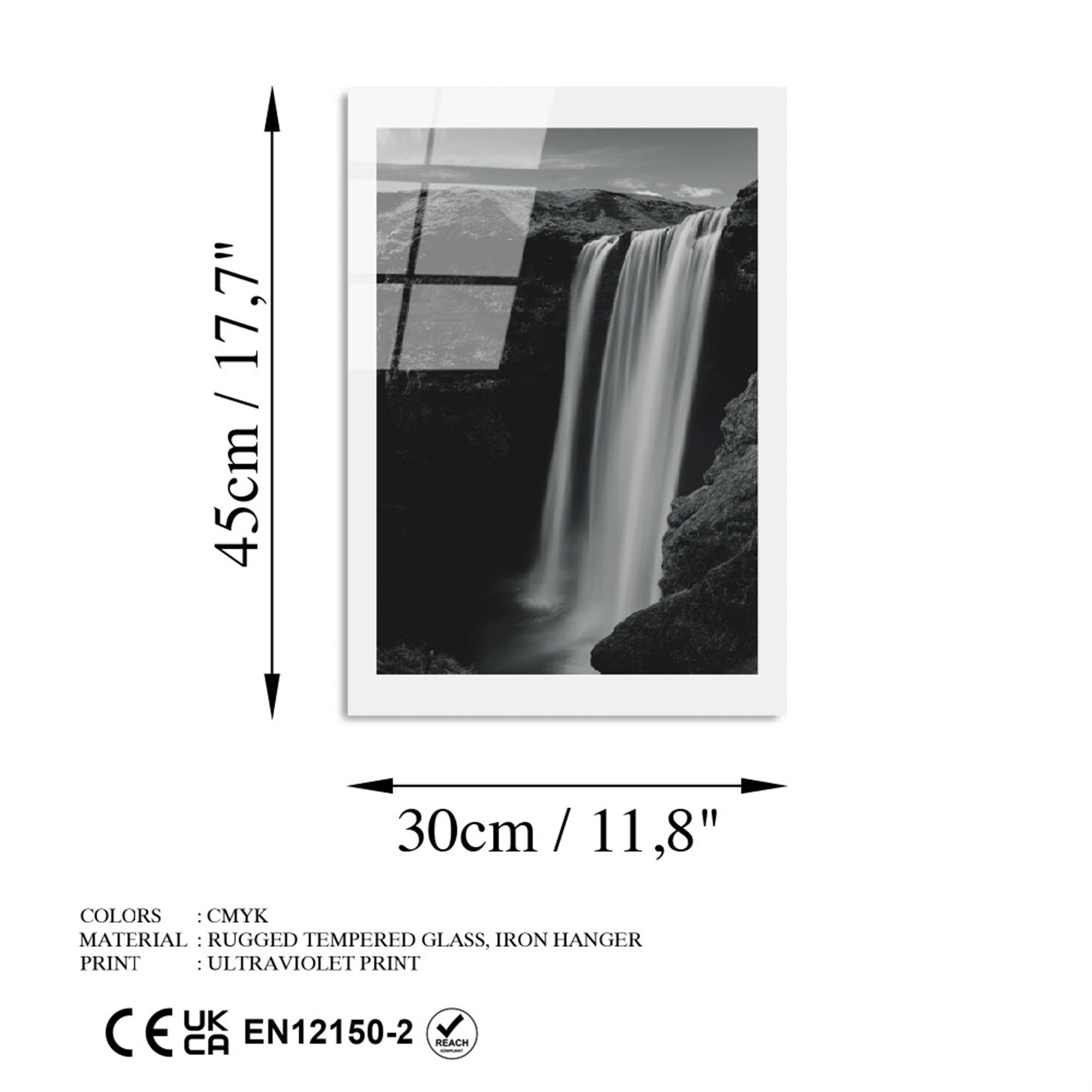 UV-976 UV BASKILI CAMLAR