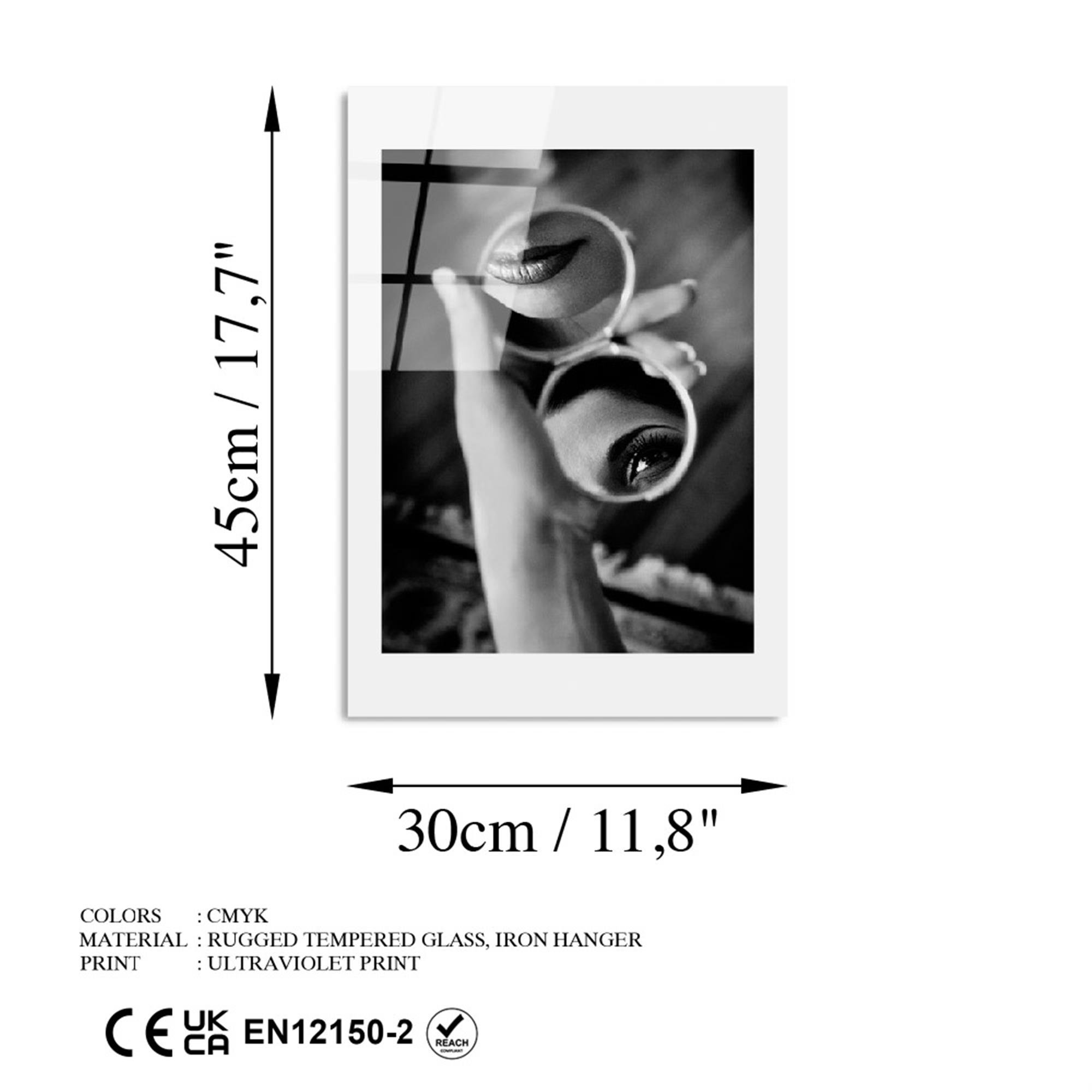 UV-978 UV BASKILI CAMLAR
