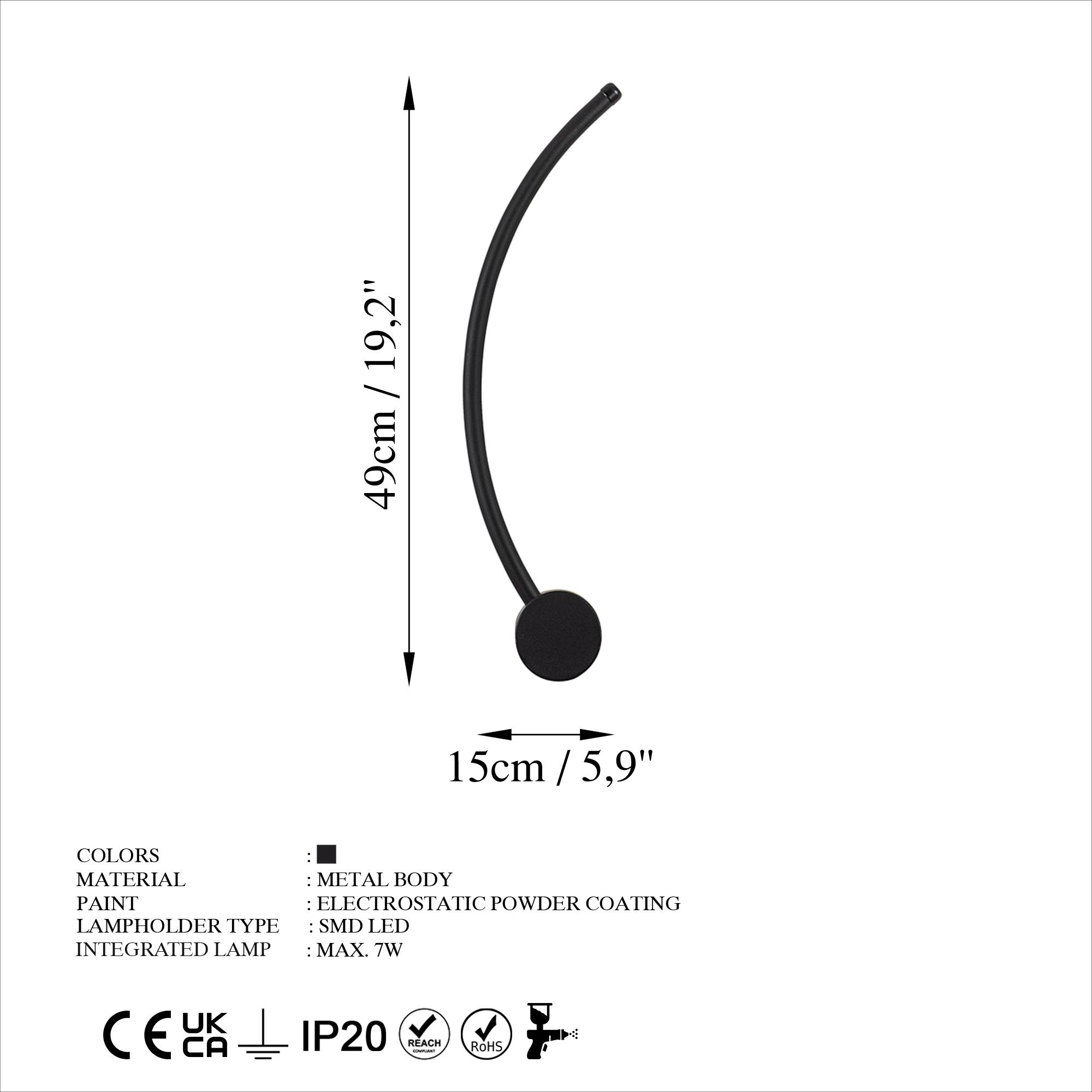 UYAN-13597, LED'Lİ APLİK