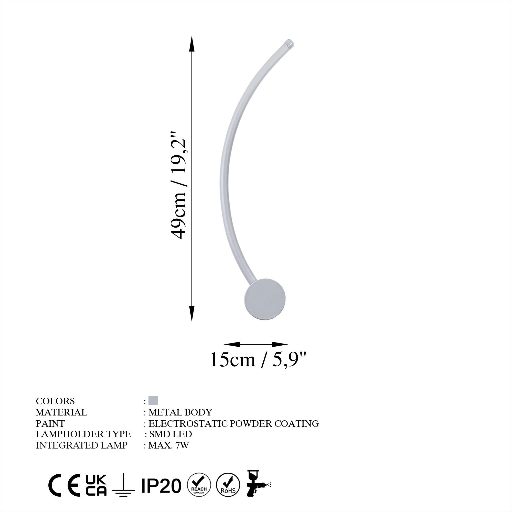 UYAN-13599, LED'Lİ APLİK