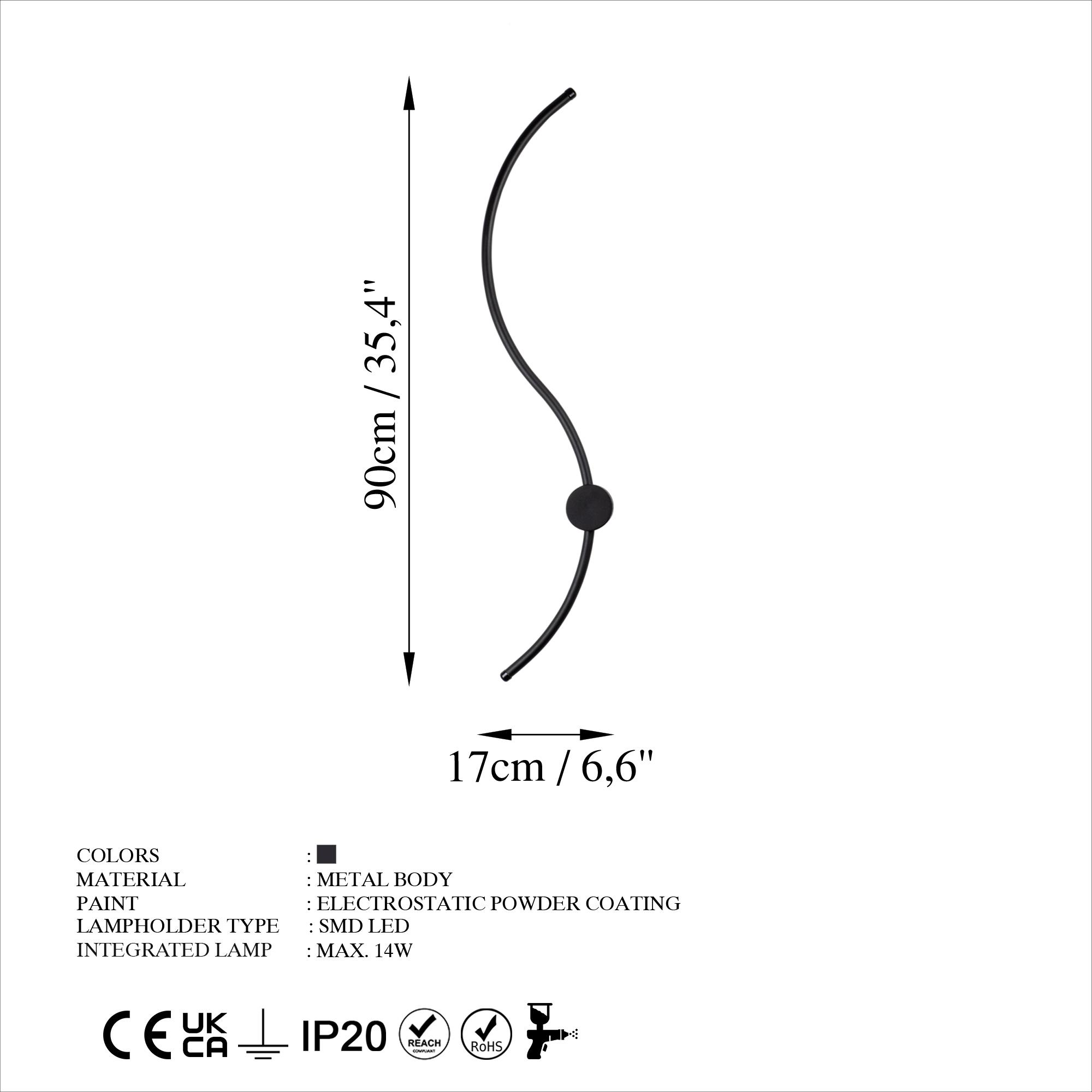 UYAN-13601, LED'Lİ APLİK