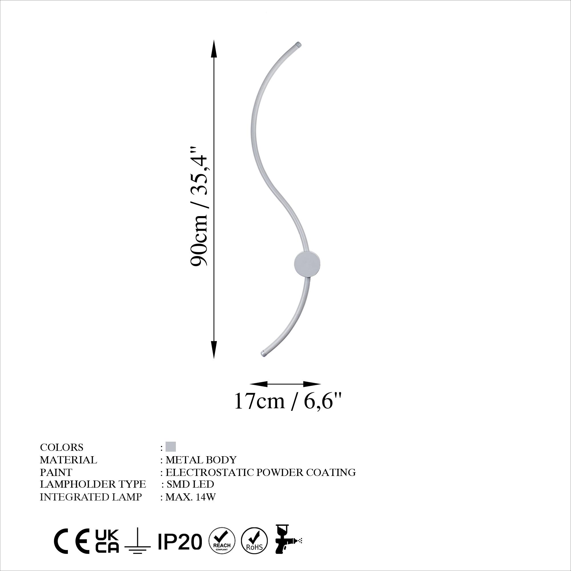 UYAN-13603, LED'Lİ APLİK