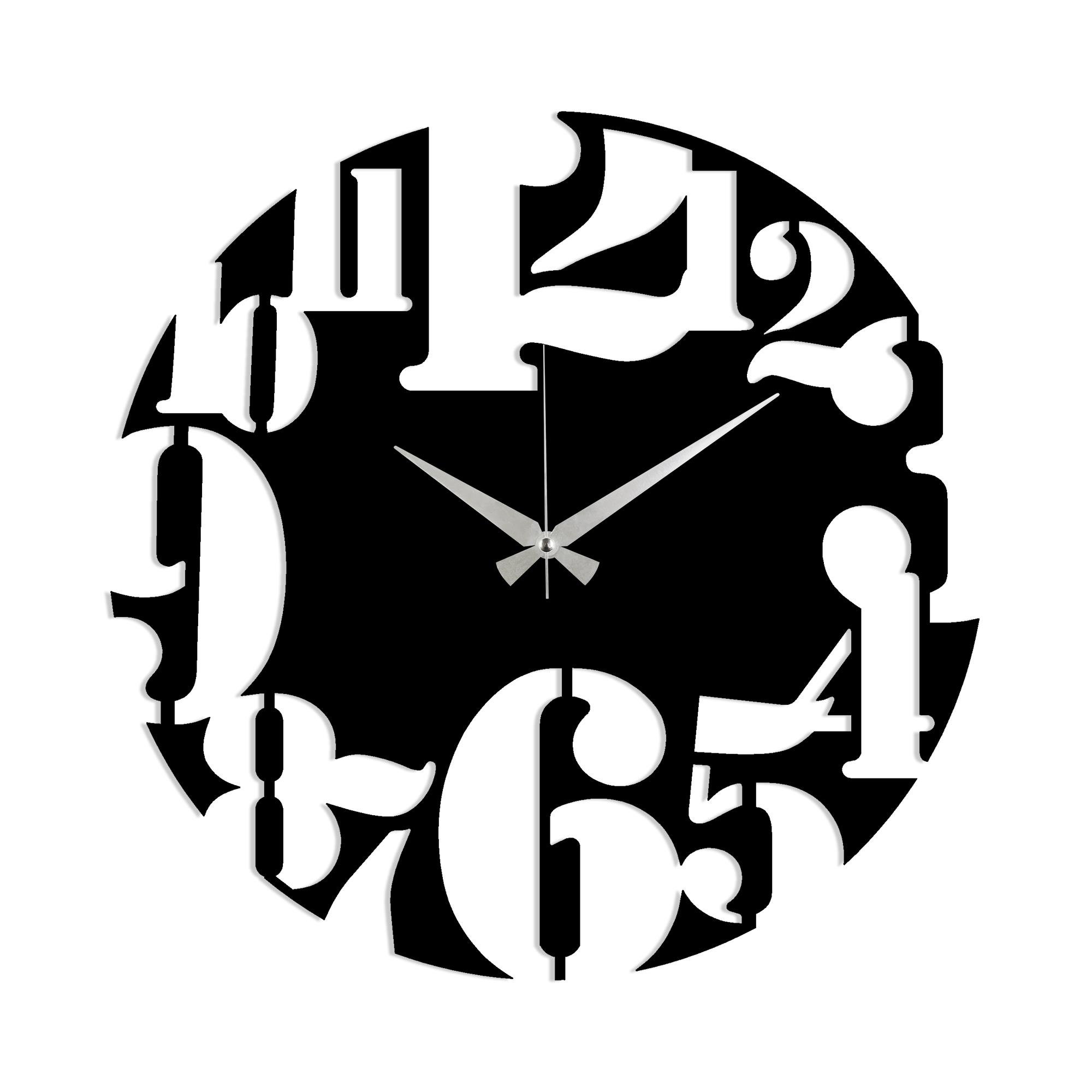 WATCH-001 METAL DUVAR DEKORLARI