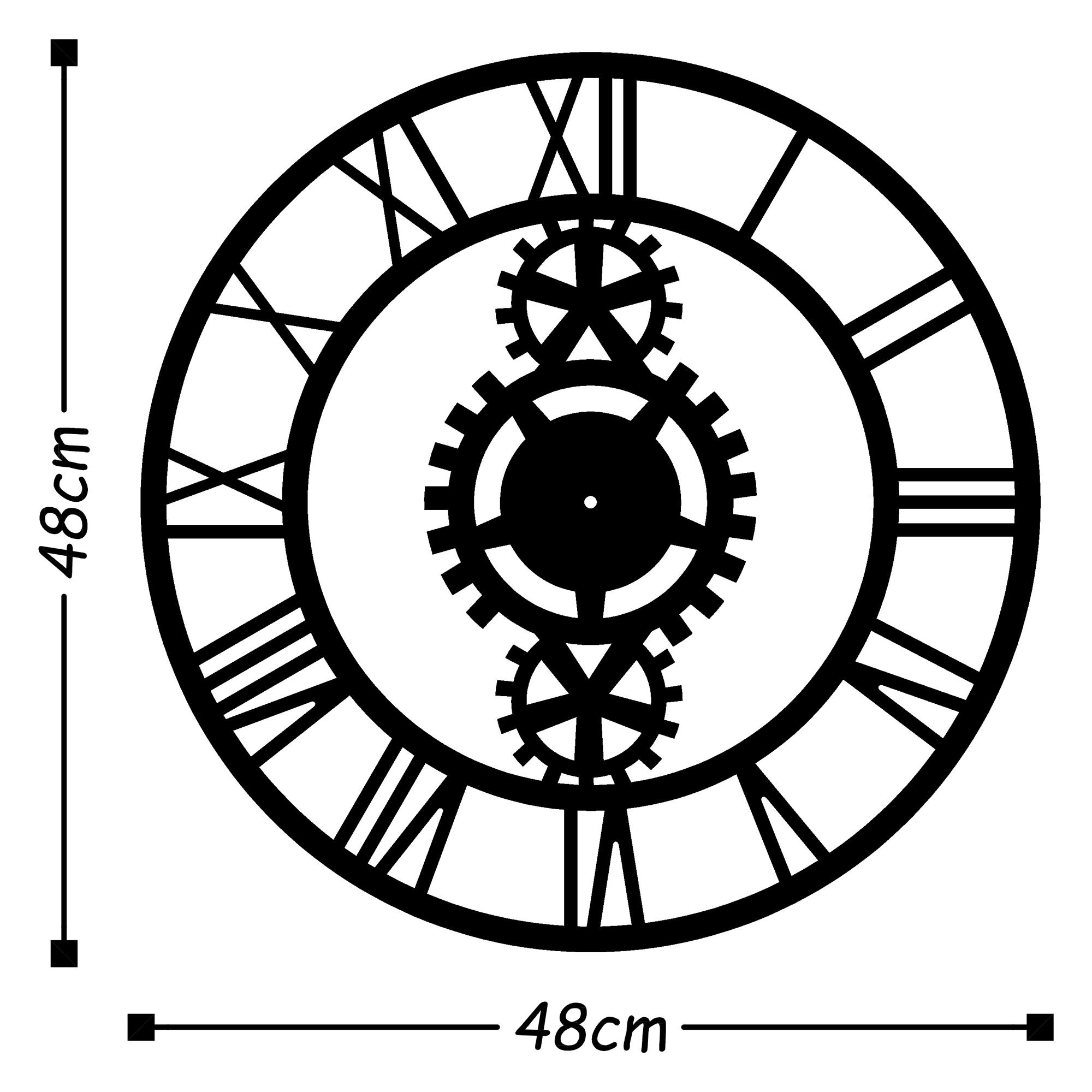 WATCH-003 METAL DUVAR DEKORLARI