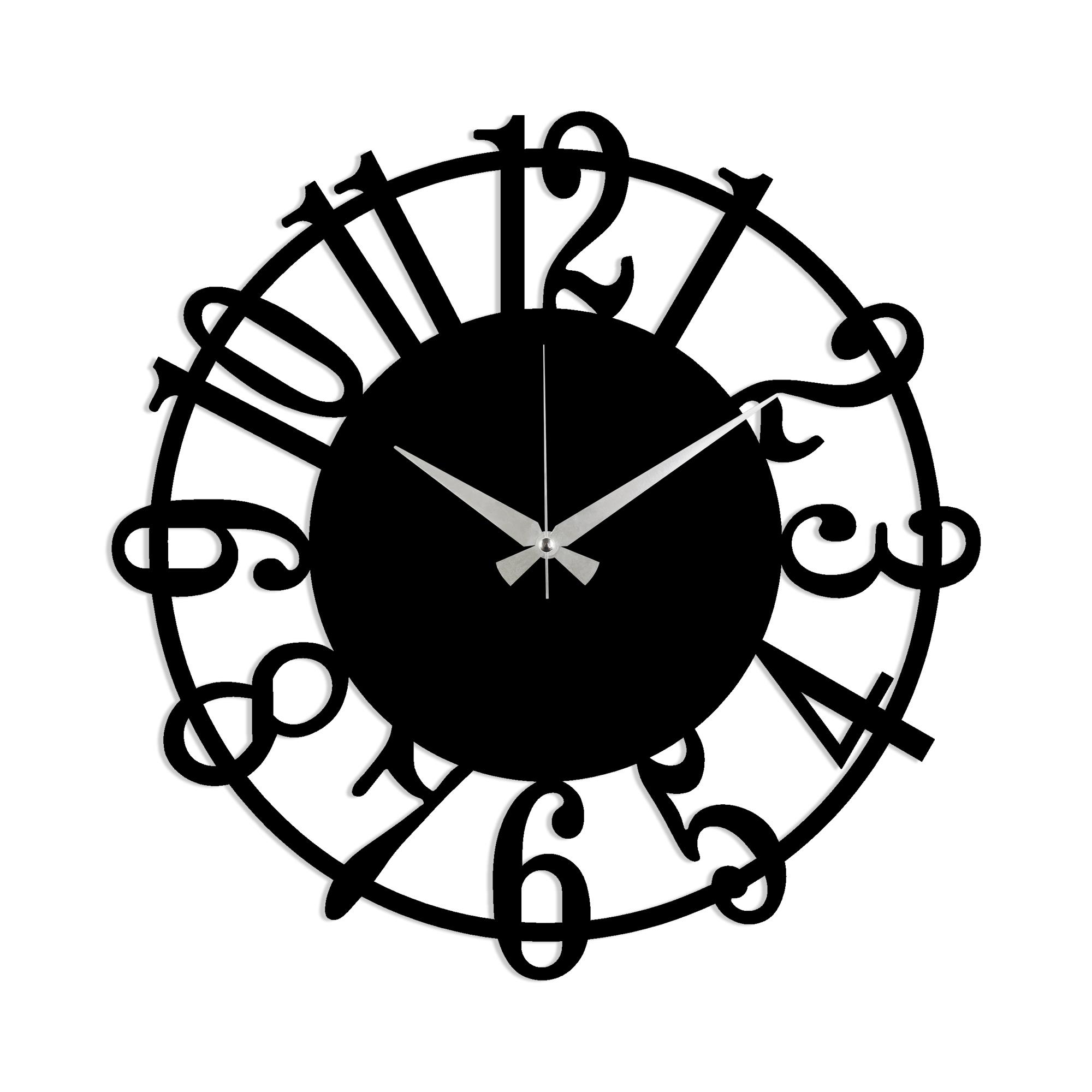 WATCH-015 METAL DUVAR DEKORLARI