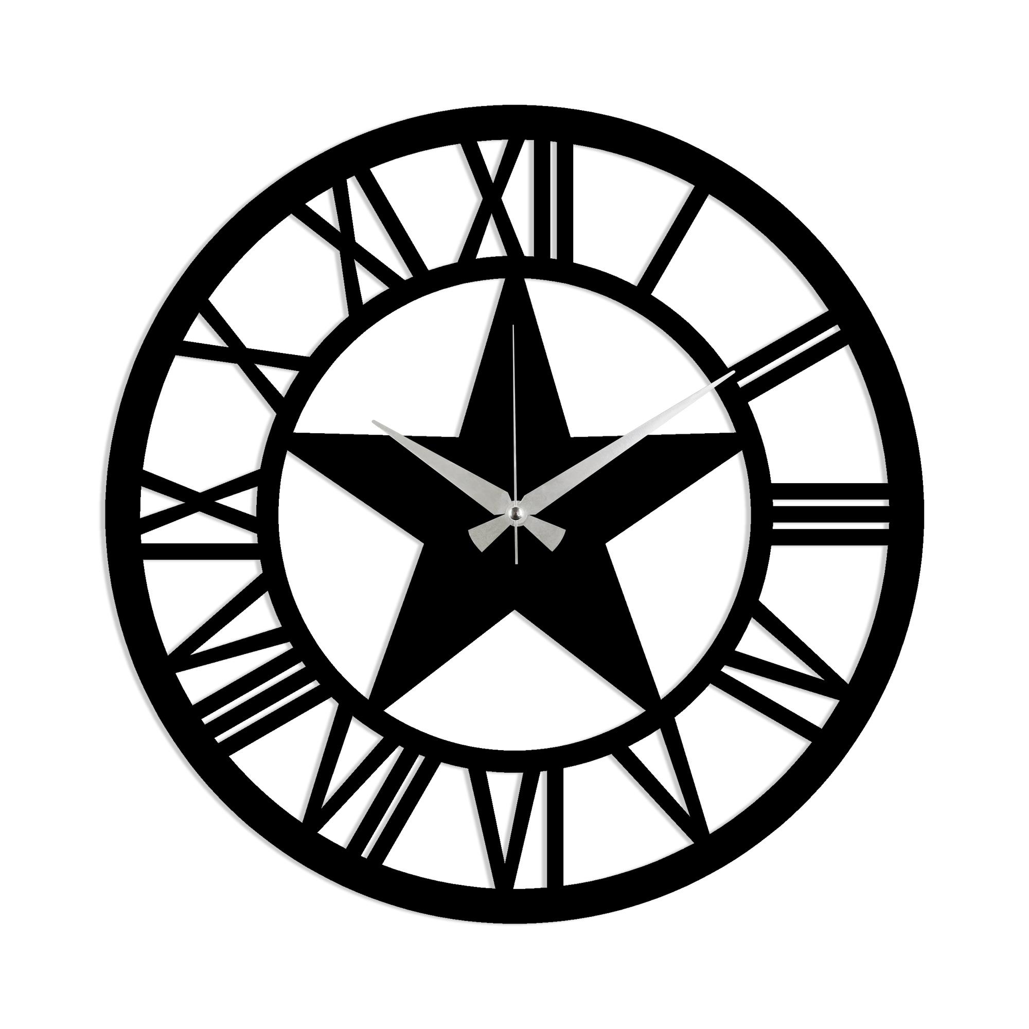 WATCH-028 METAL DUVAR DEKORLARI