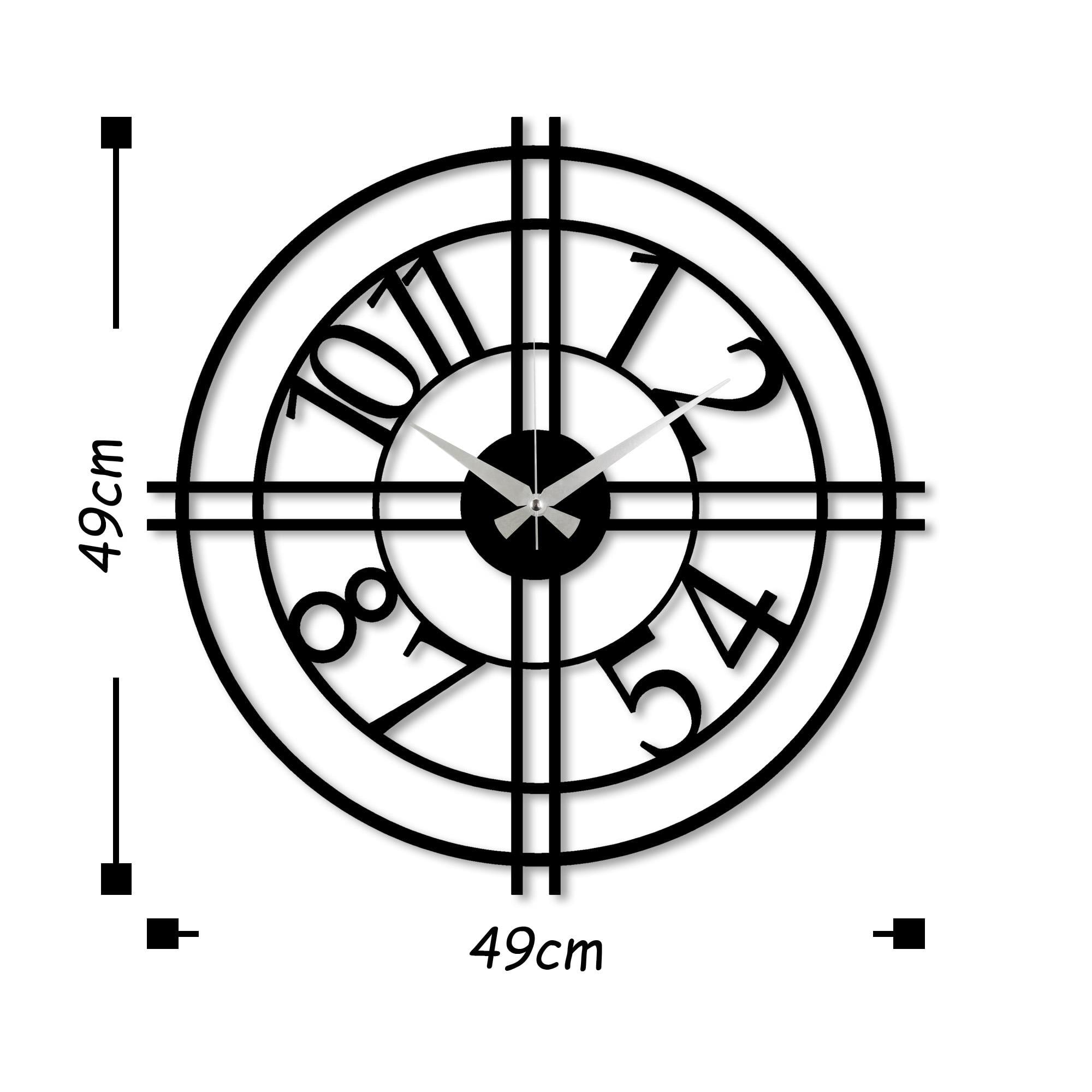 WATCH-033 METAL DUVAR DEKORLARI