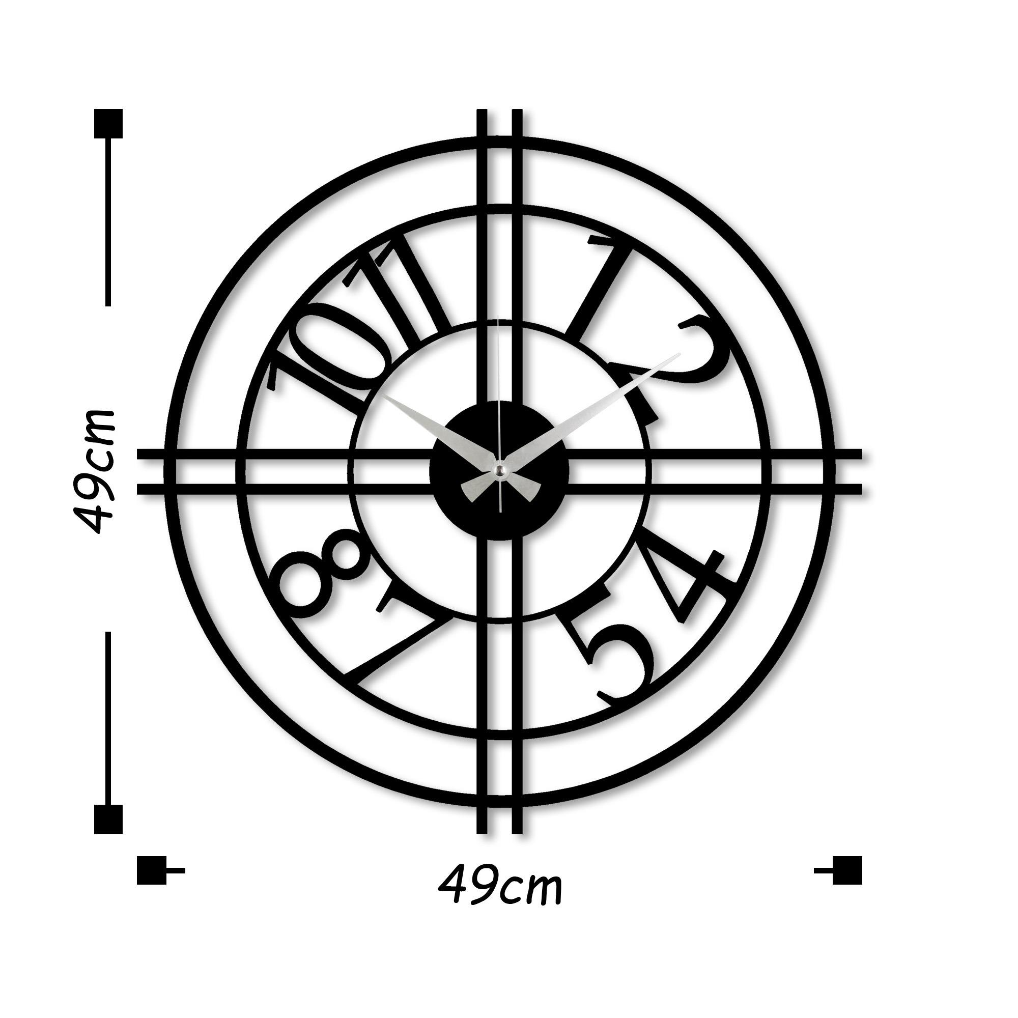 WATCH-033 METAL DUVAR DEKORLARI