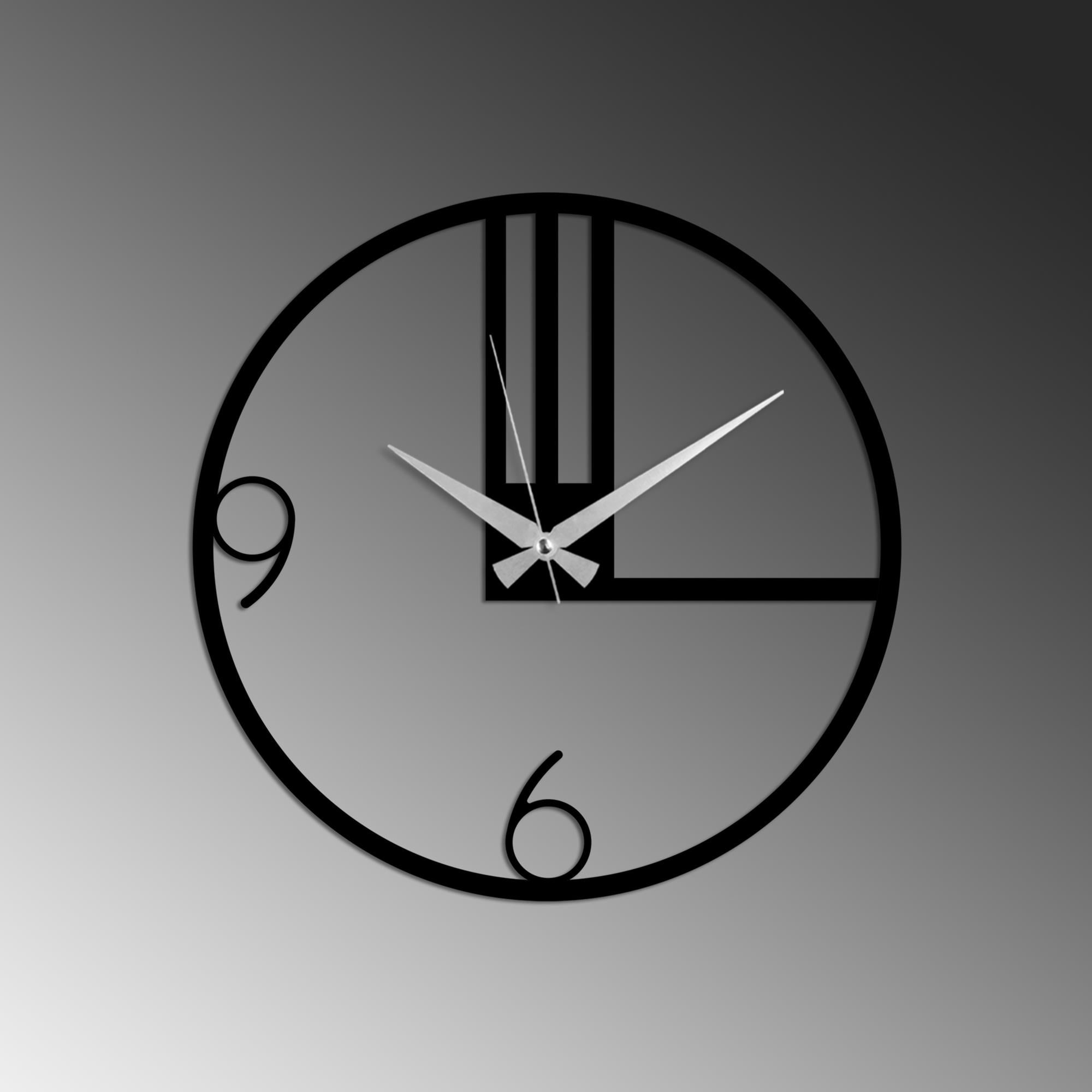 WATCH-054 METAL DUVAR DEKORLARI