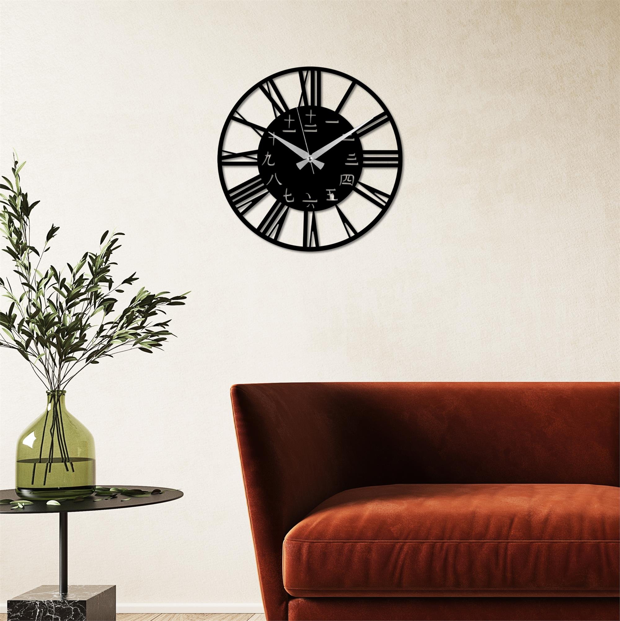 WATCH-068 METAL DUVAR DEKORLARI