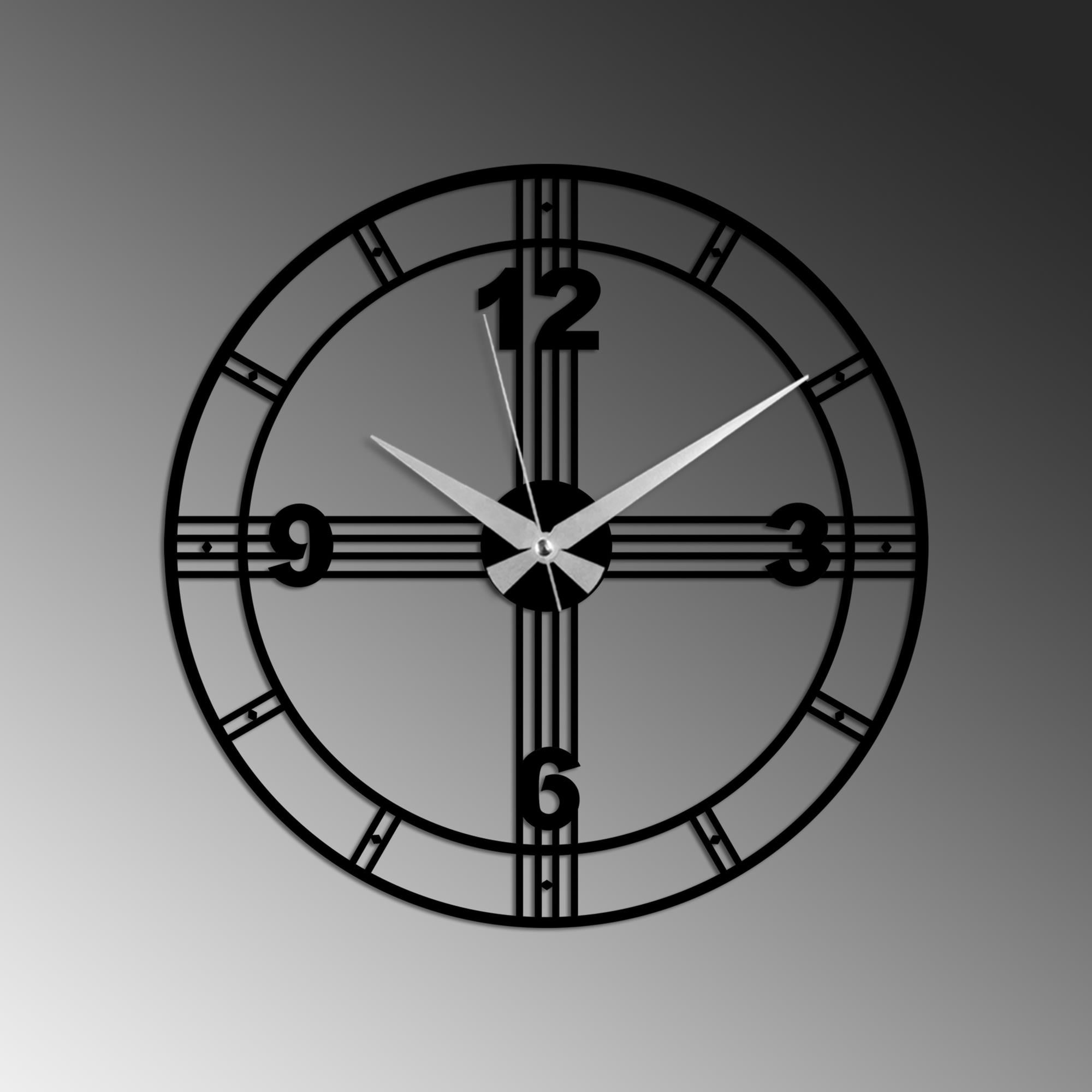 WATCH-071 METAL DUVAR DEKORLARI