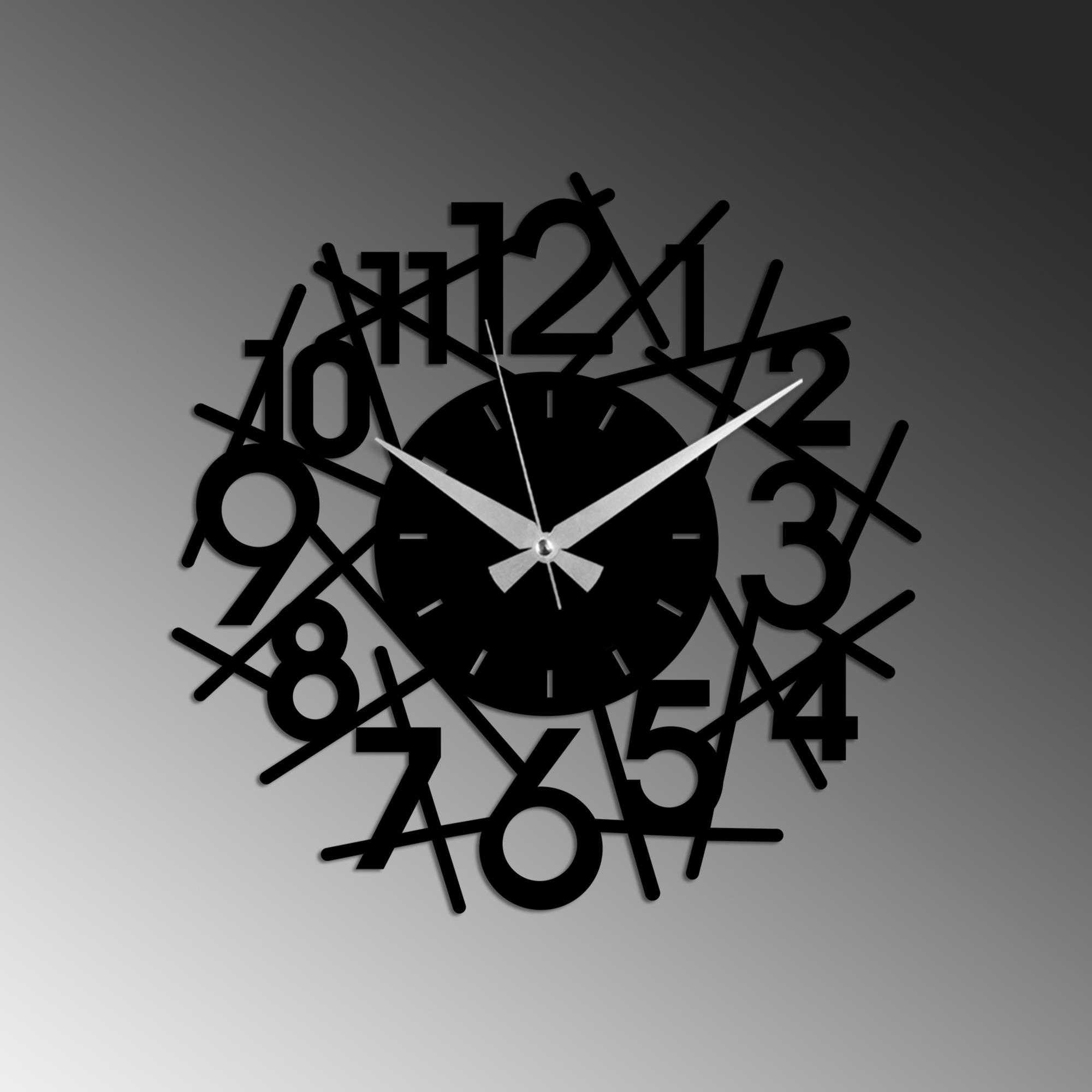 WATCH-073 METAL DUVAR DEKORLARI