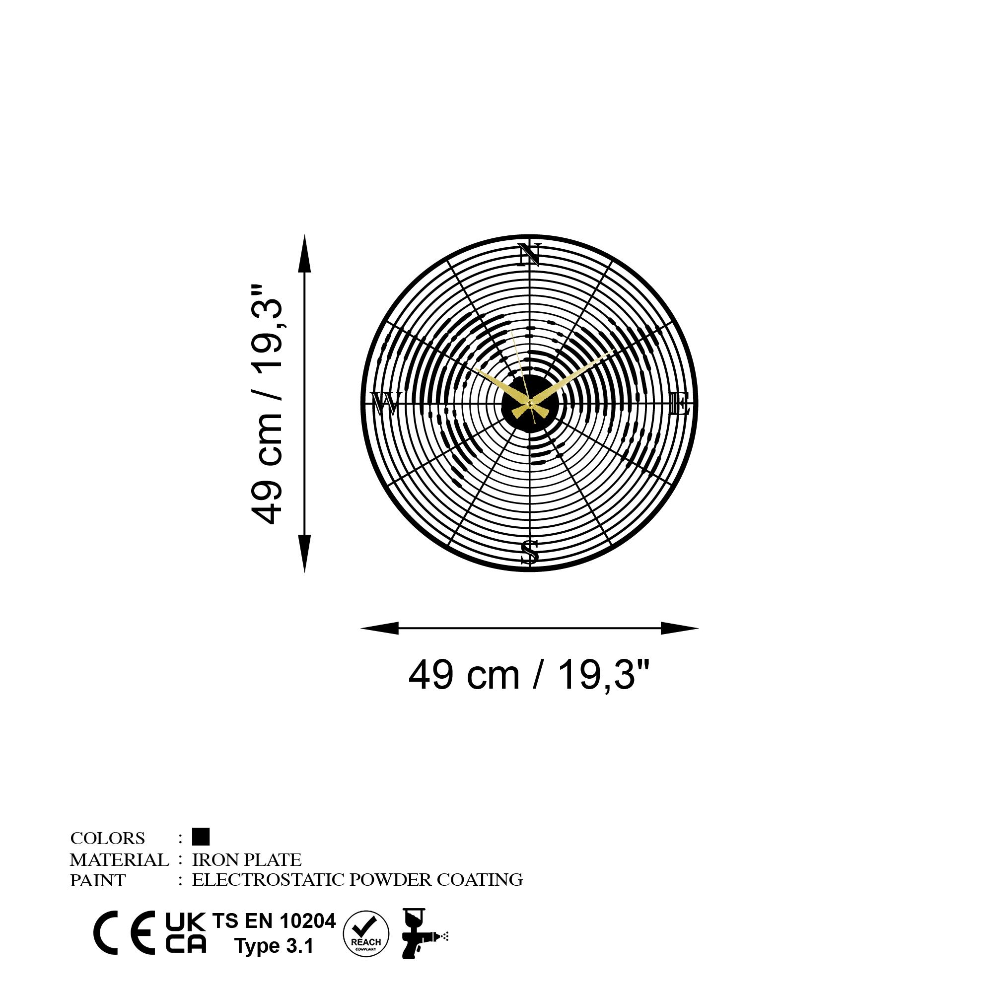WATCH-77 METAL DUVAR DEKORLARI