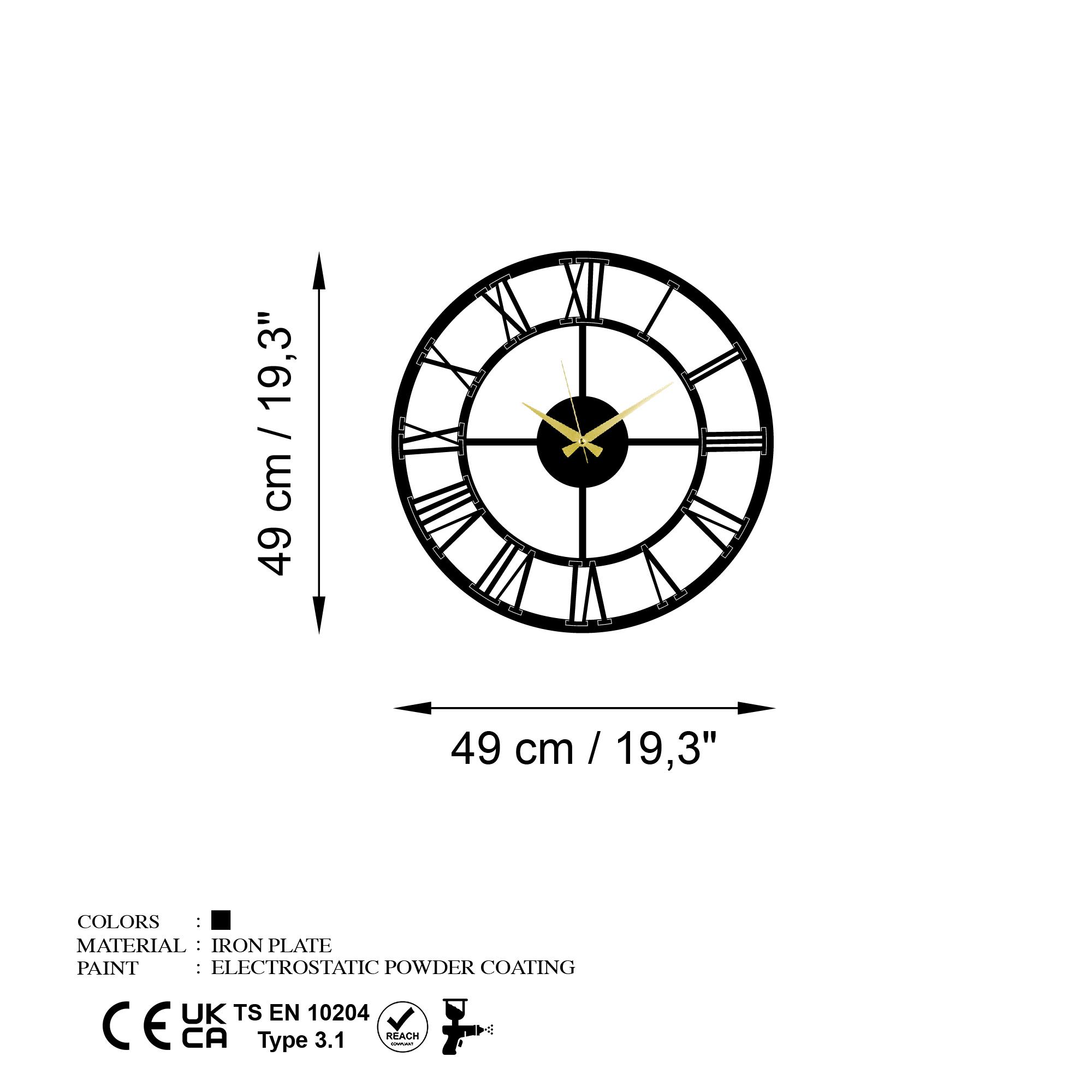 WATCH-80 METAL DUVAR DEKORLARI