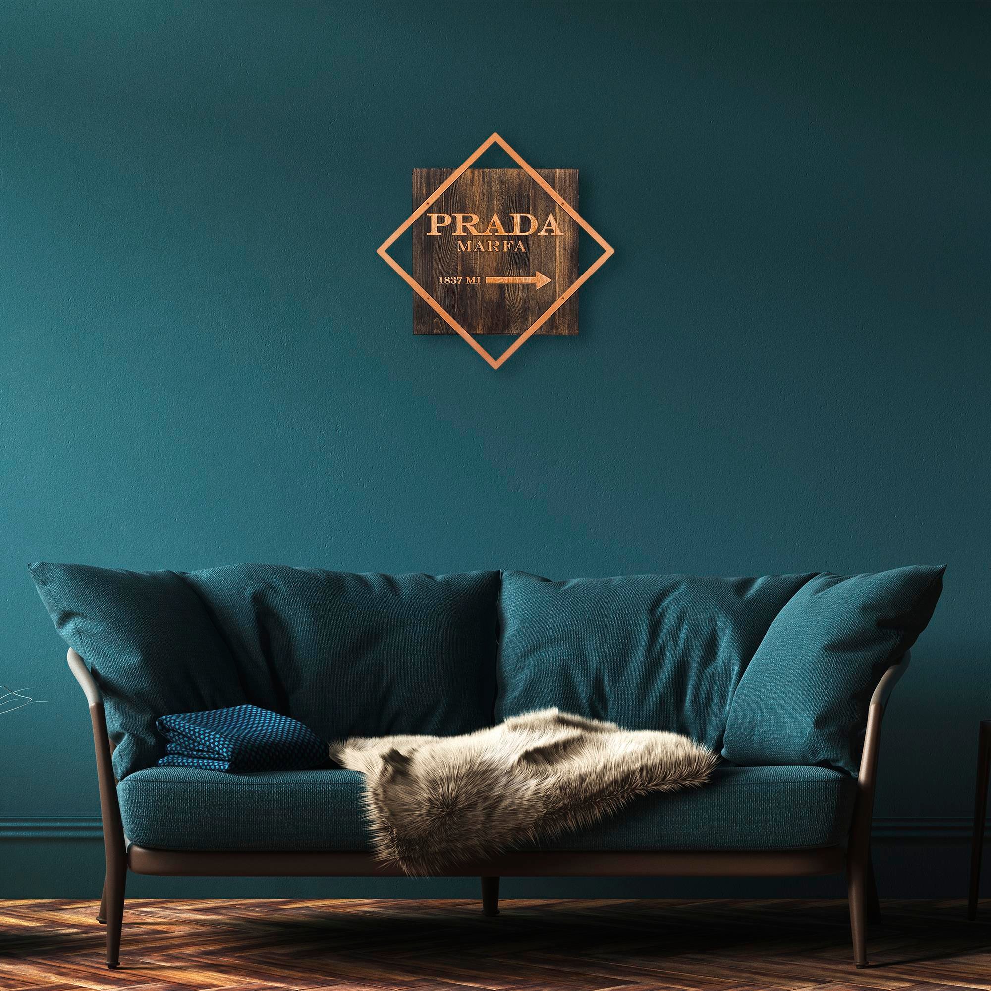 WT-018-COPPER METAL AHŞAP DUVAR PANOLARI