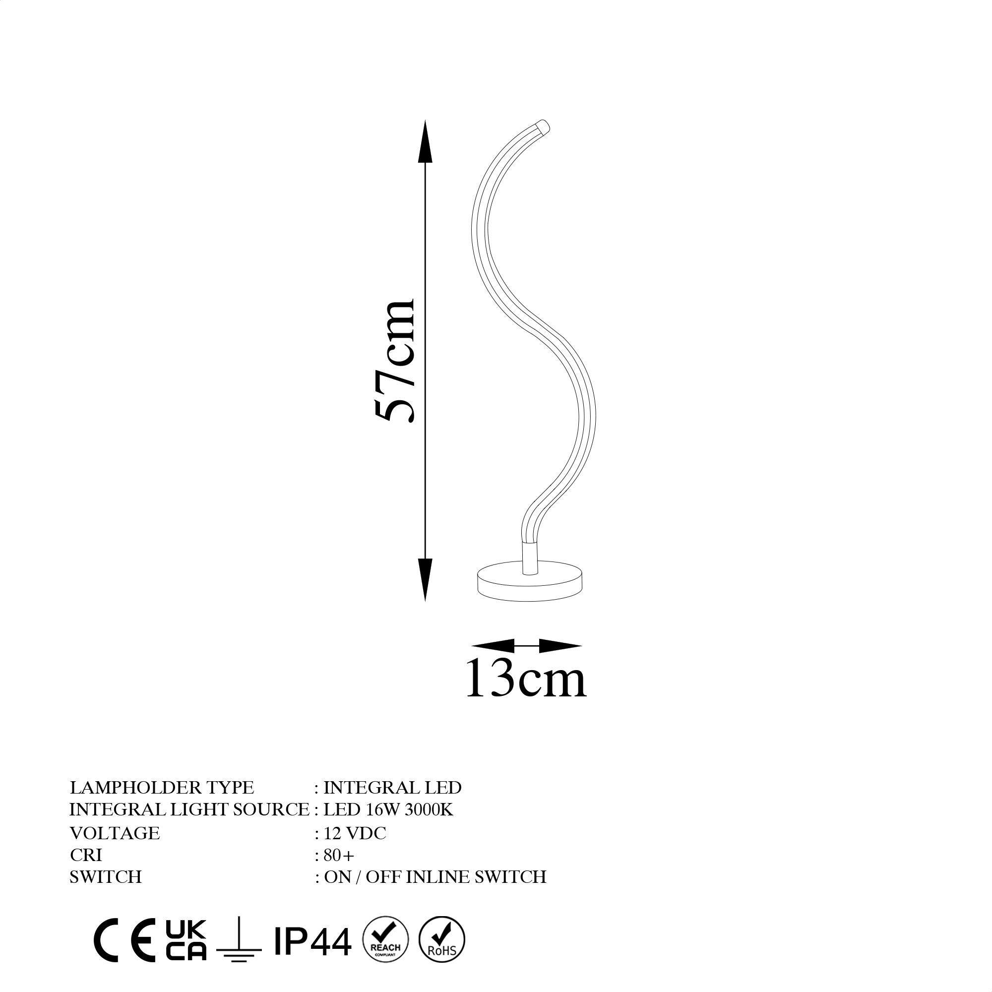 YILAN-13277, LED'Lİ MASA LAMBASI