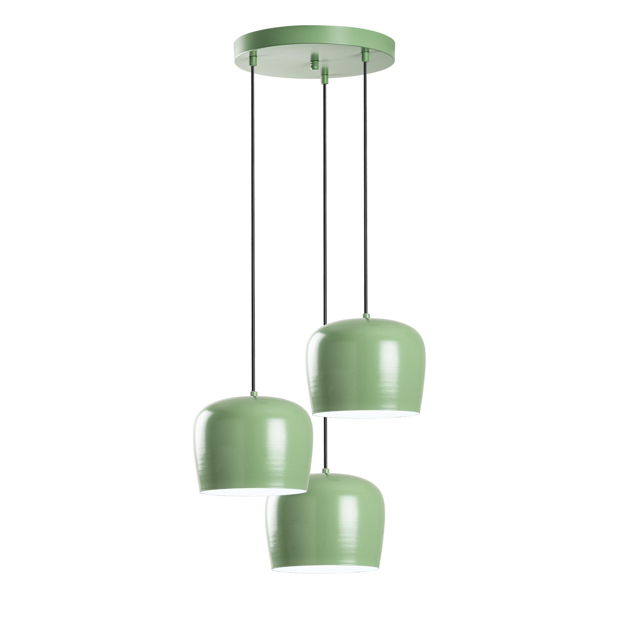 YOZGAT-N-1413-MINTGREEN, METAL SIVAMA 3'LÜ TEPSİ SARKIT
