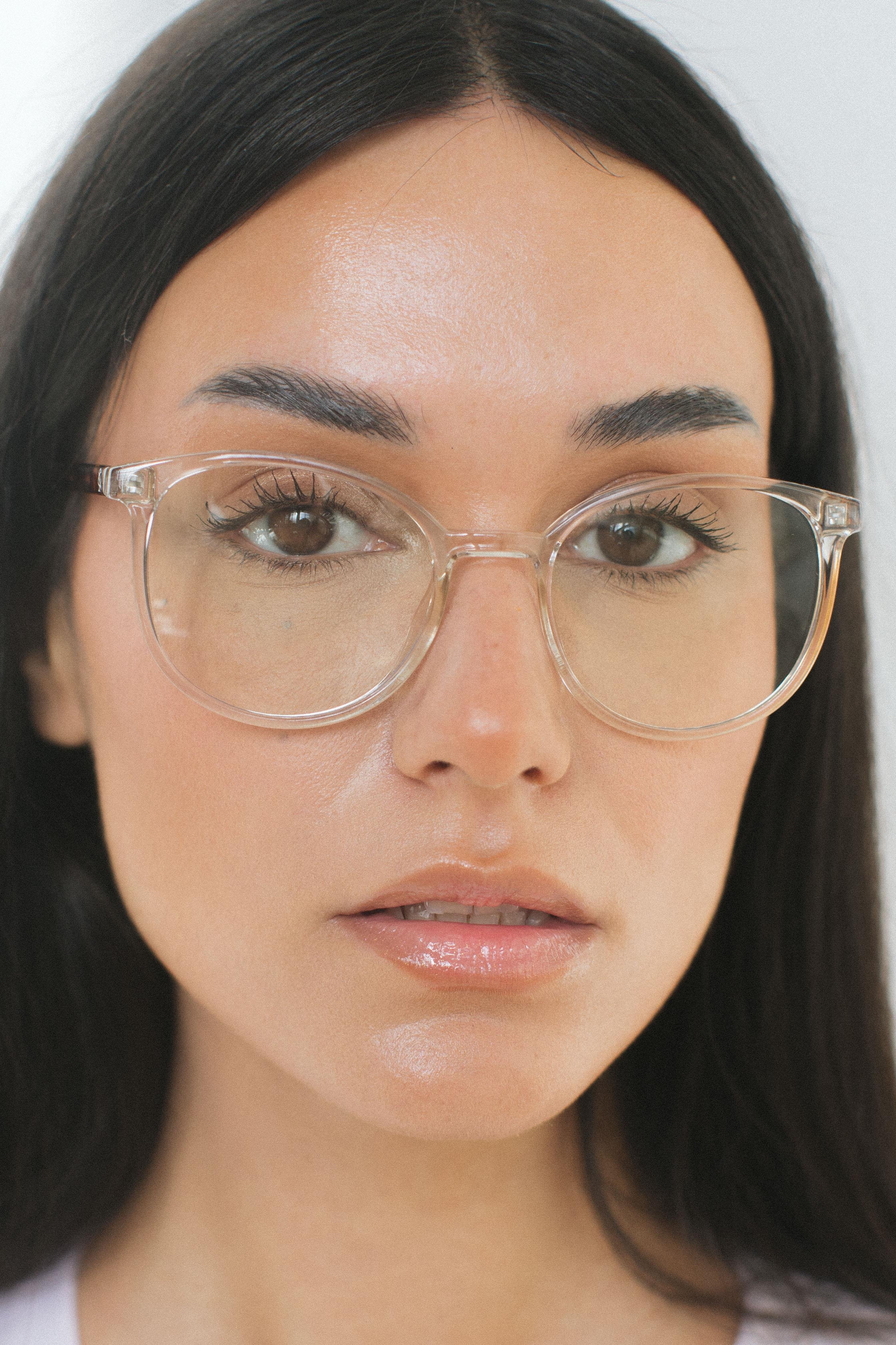 Alyda Clear Leopard Mavi Işık Koruyucu Gözlük