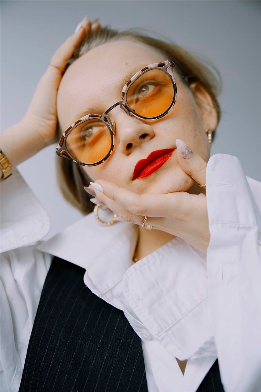 Alyssa Latte Orange Güneş Gözlüğü