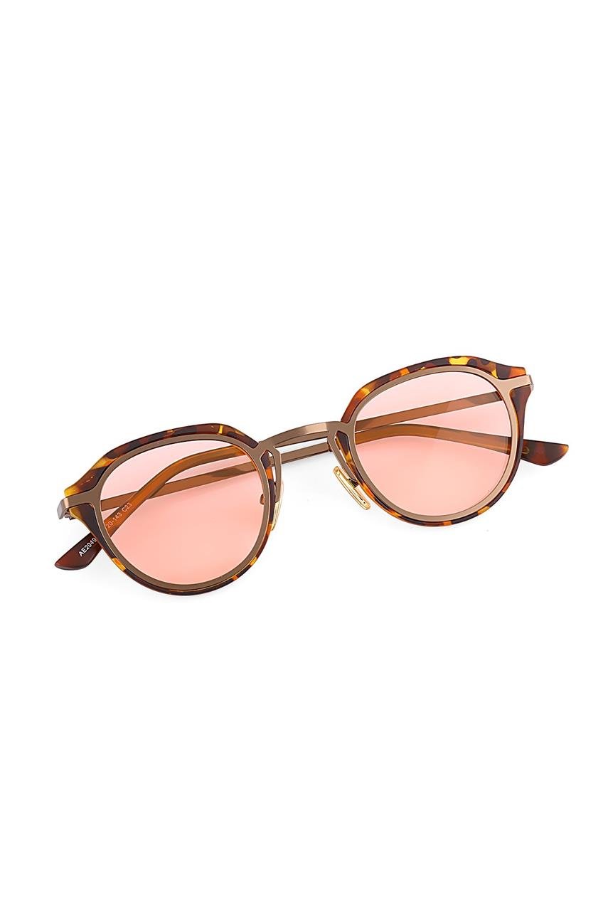 Alyssa Leopard Pink Güneş Gözlüğü