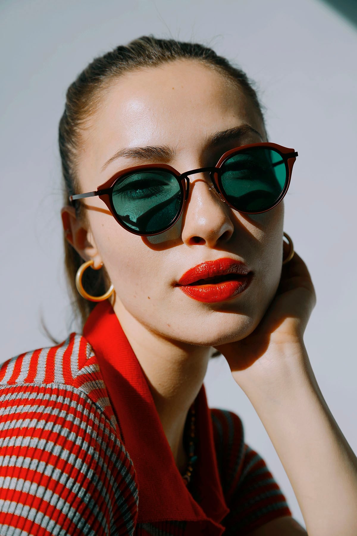 Alyssa Red Green Güneş Gözlüğü