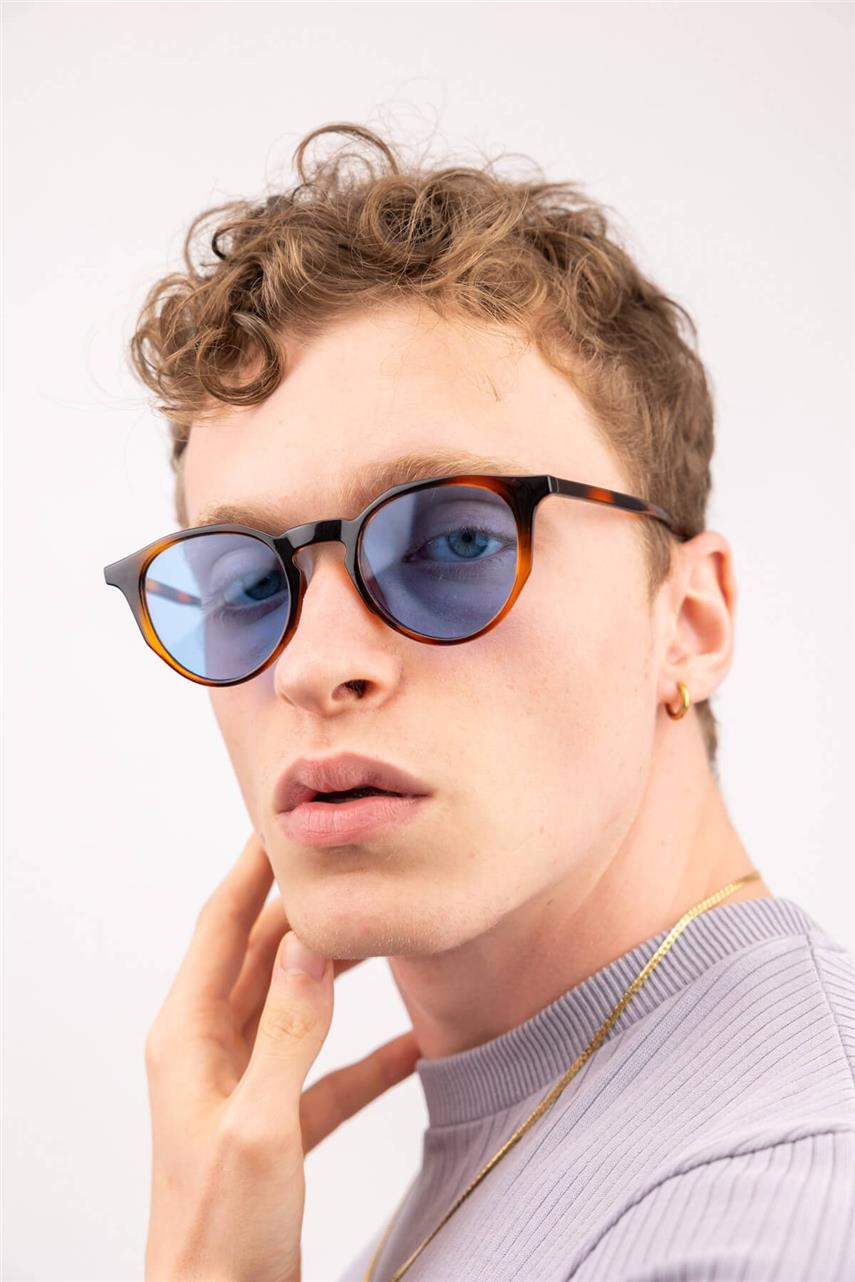 Amora Blue Leopard E Güneş Gözlüğü