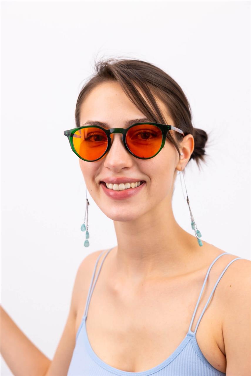 Amora Green Orange Güneş Gözlüğü