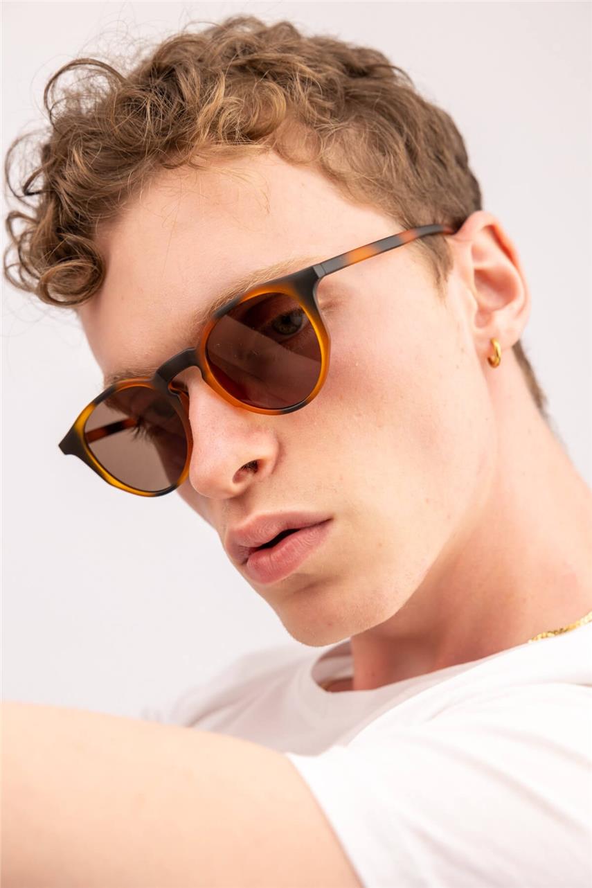 Amora Leopard E Güneş Gözlüğü