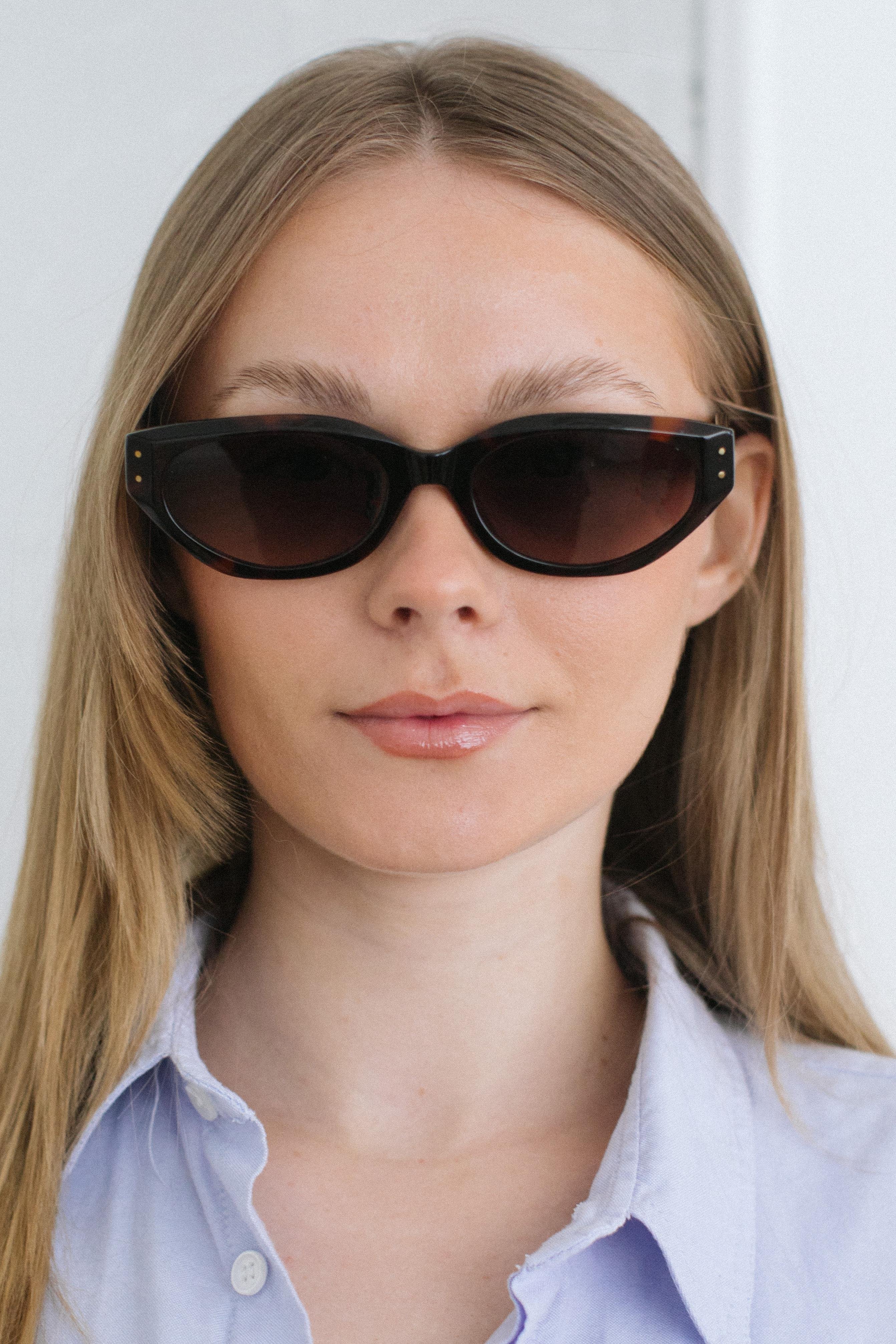 Arild Leopard Brown Güneş Gözlüğü