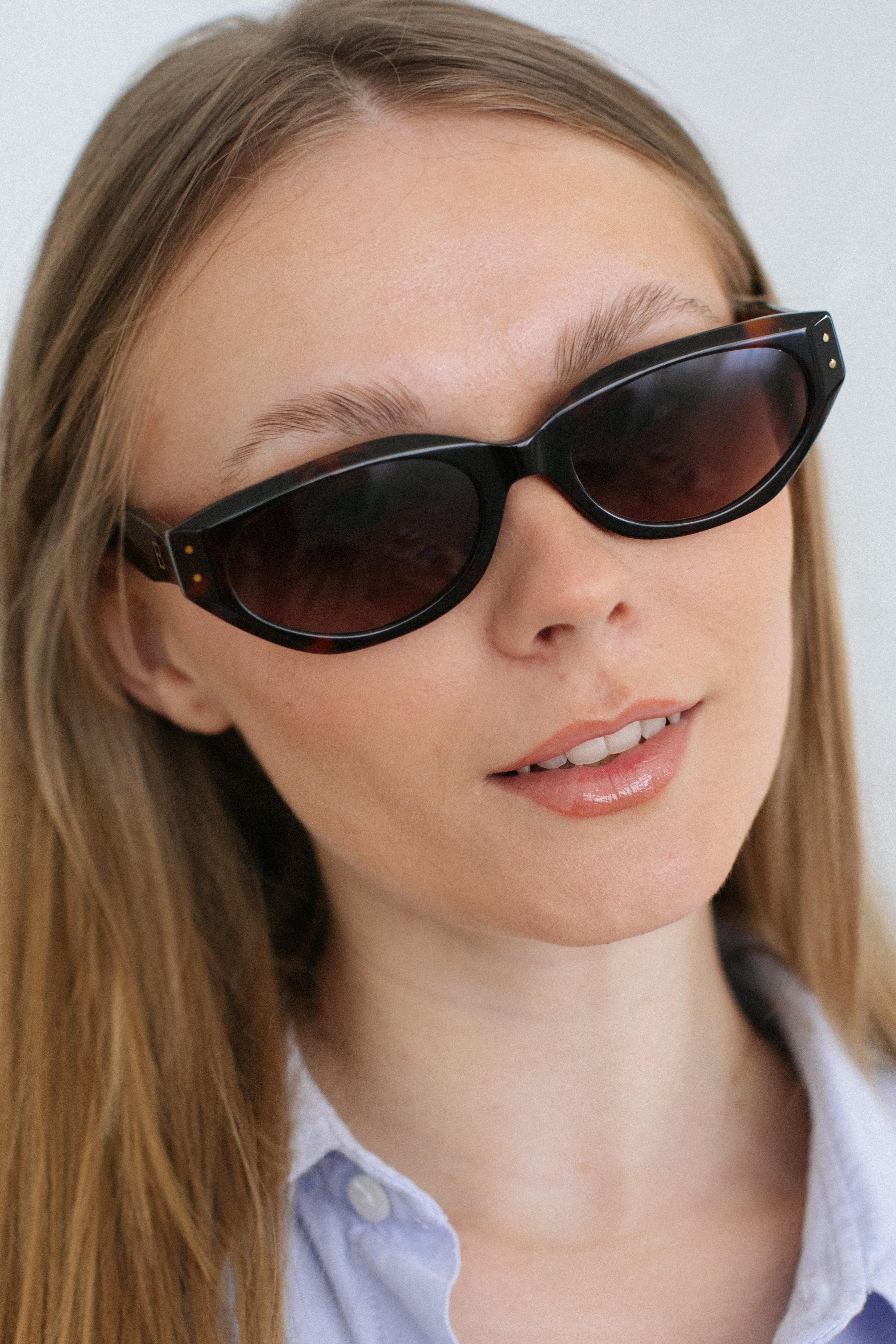 Arild Leopard Brown Güneş Gözlüğü