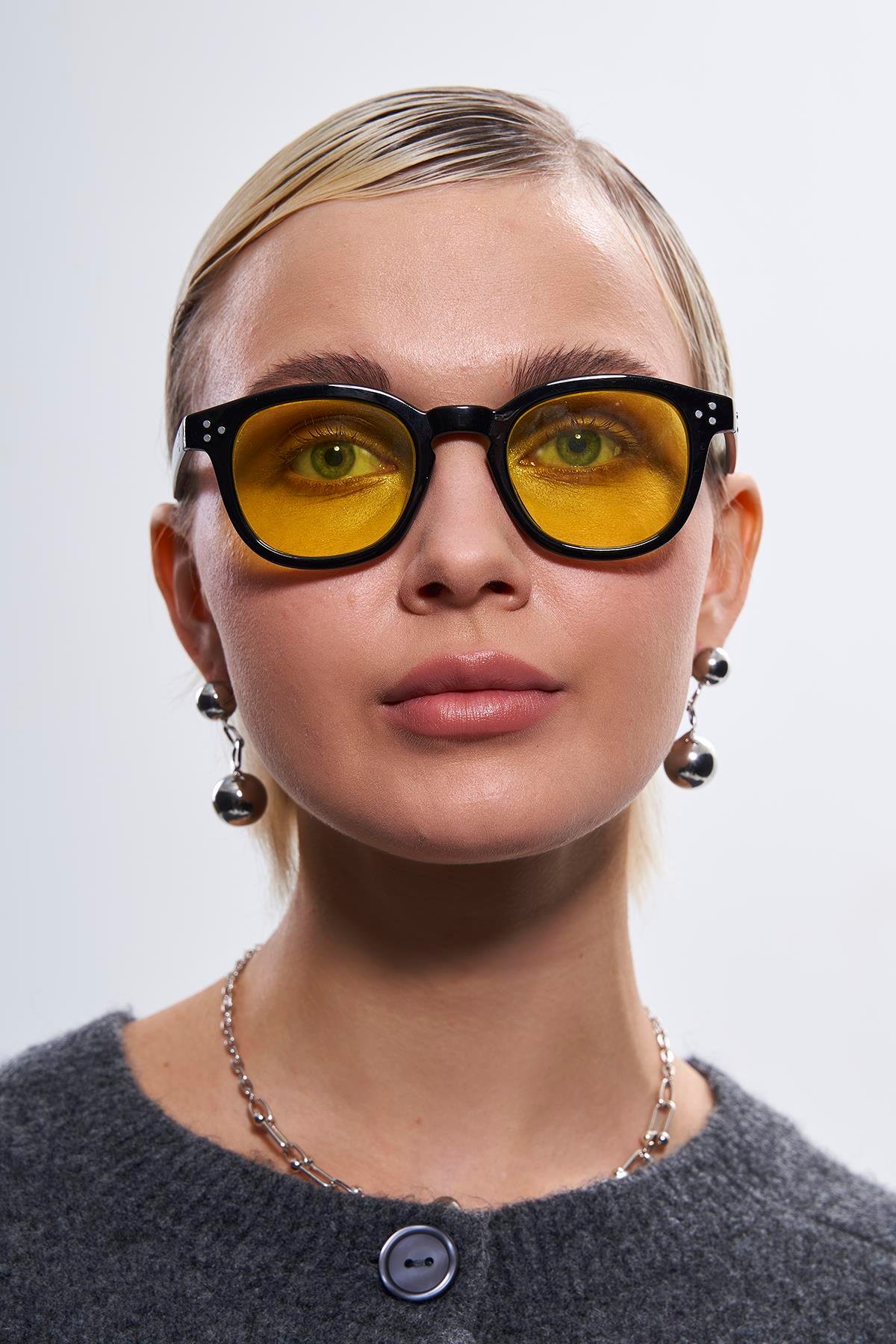 Ashilla Black Yellow Sirkadiyen Denge Gözlüğü