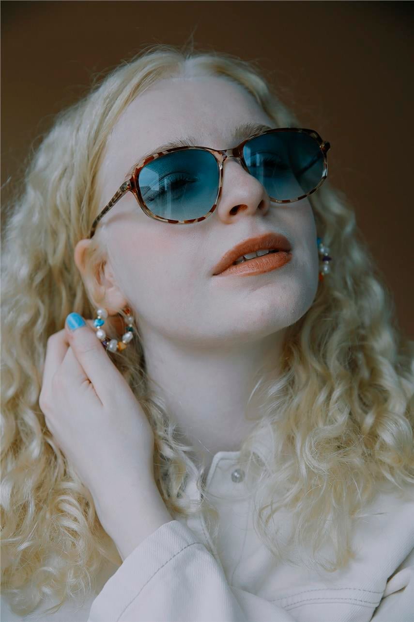 Astrid Latte Blue Güneş Gözlüğü
