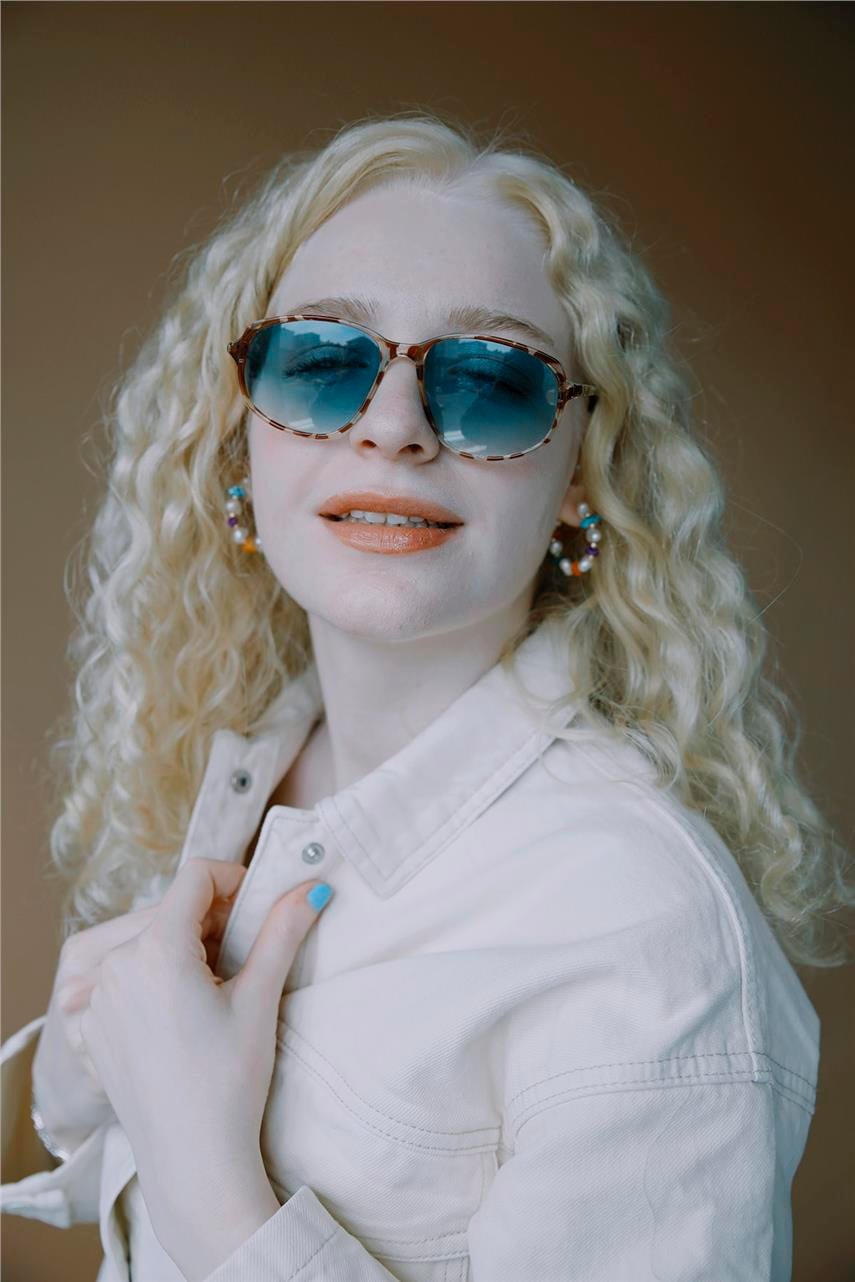 Astrid Latte Blue Güneş Gözlüğü
