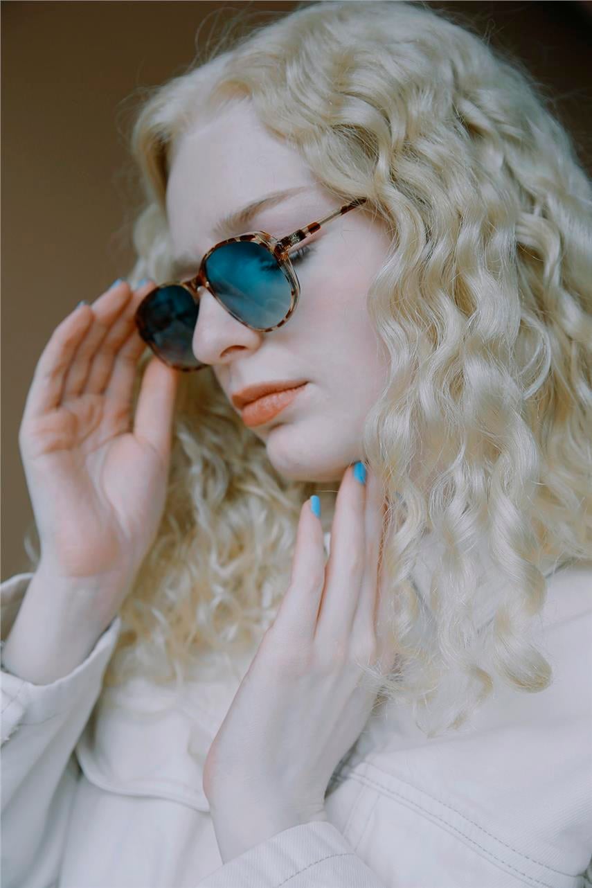 Astrid Latte Blue Güneş Gözlüğü