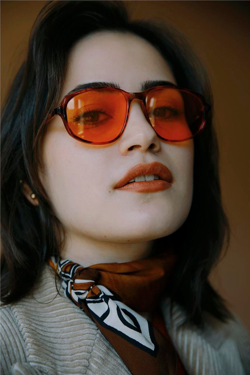 Astrid Leopard Orange Güneş Gözlüğü