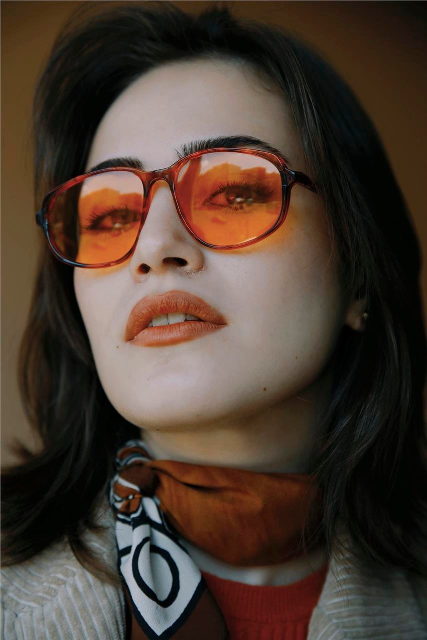 Astrid Leopard Orange Güneş Gözlüğü
