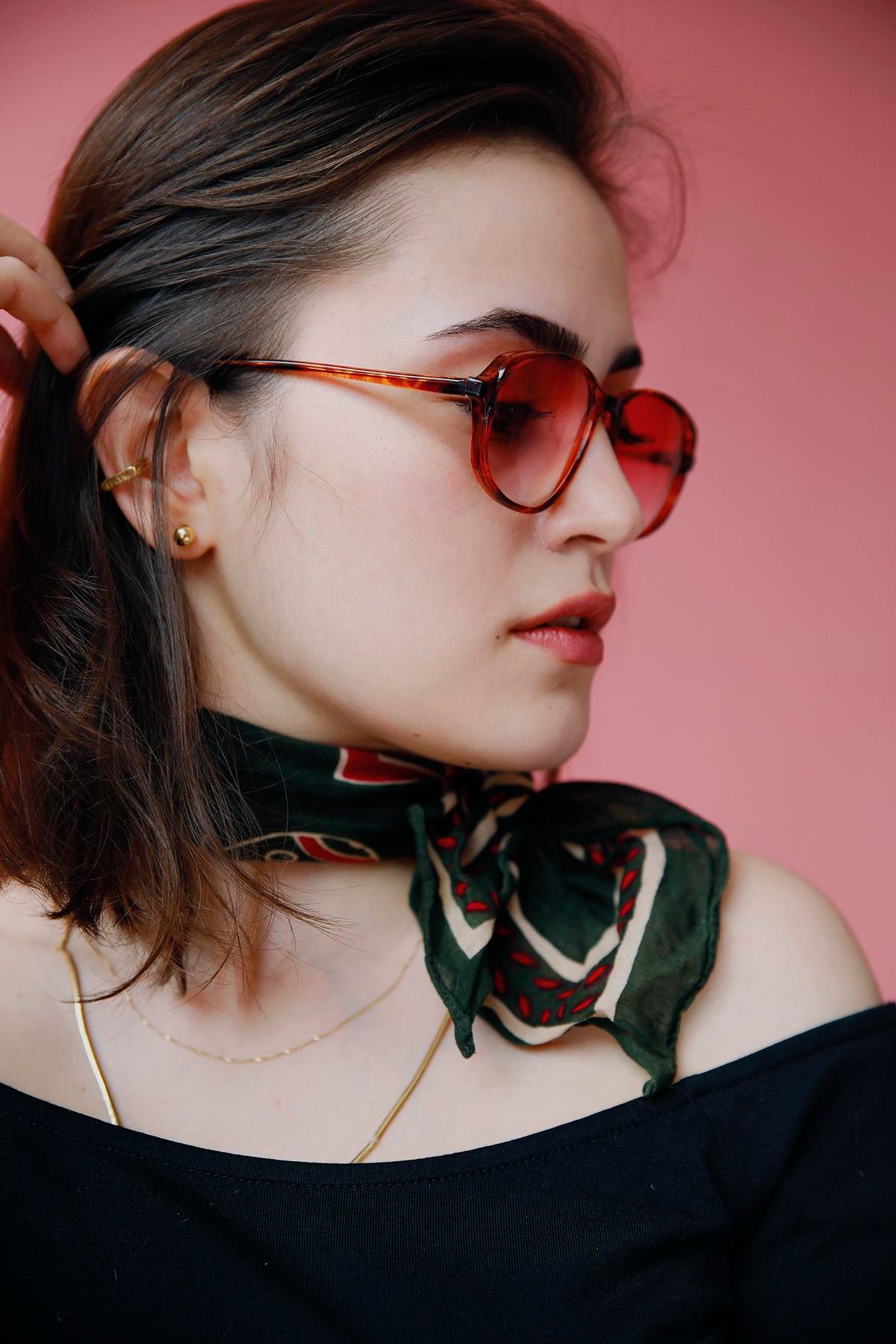 Astrid Leopard Red Güneş Gözlüğü