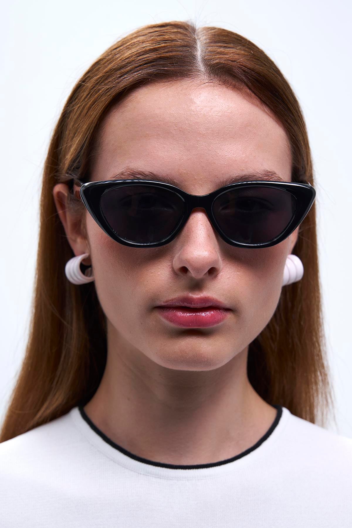 Asude Black Black Güneş Gözlüğü