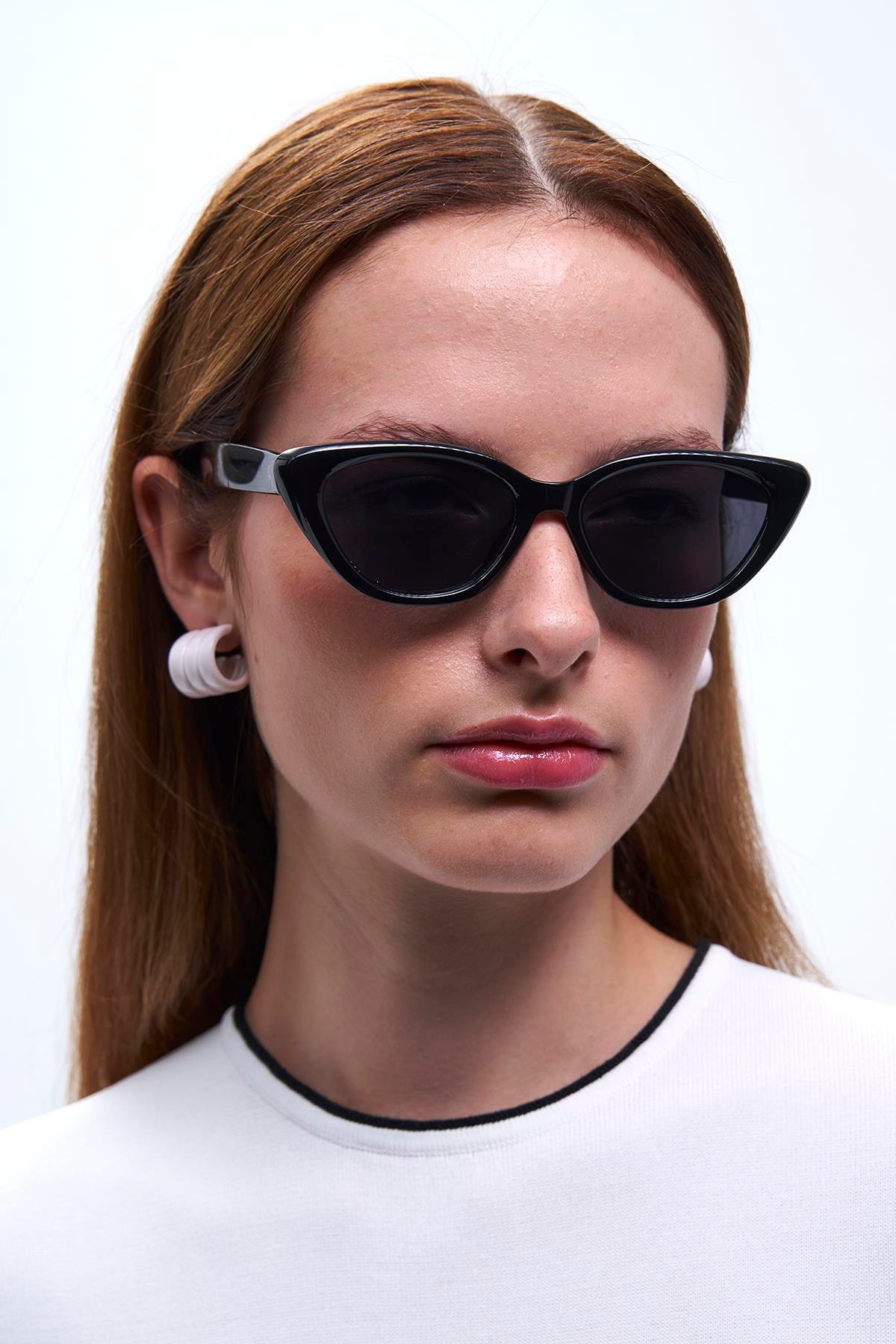 Asude Black Black Güneş Gözlüğü