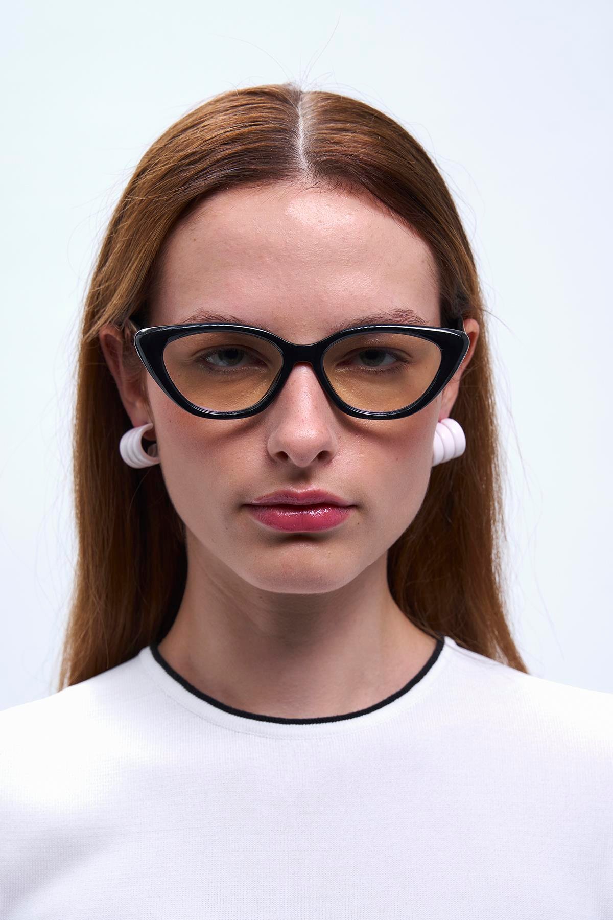 Asude Black Mavi Işık Koruyucu Gözlük