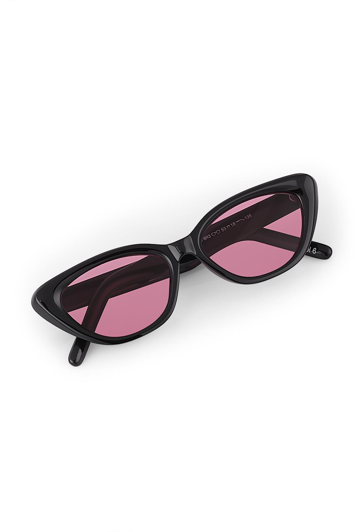 Asude Black Red Güneş Gözlüğü