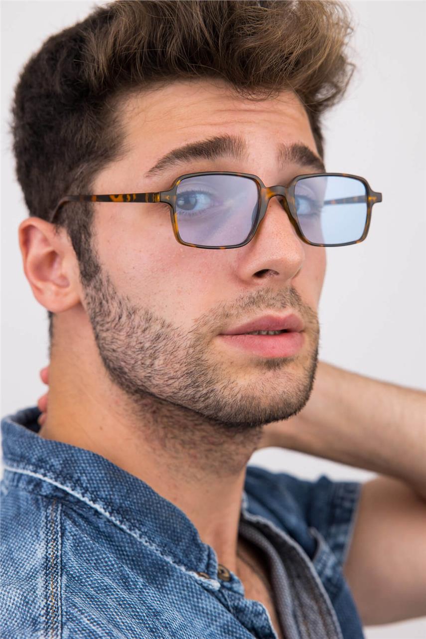 Attachment Leopard Blue E Güneş Gözlüğü