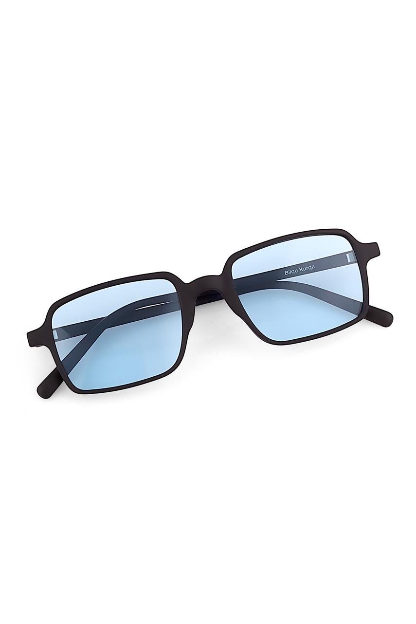 Attachment Matt Black Blue E Güneş Gözlüğü