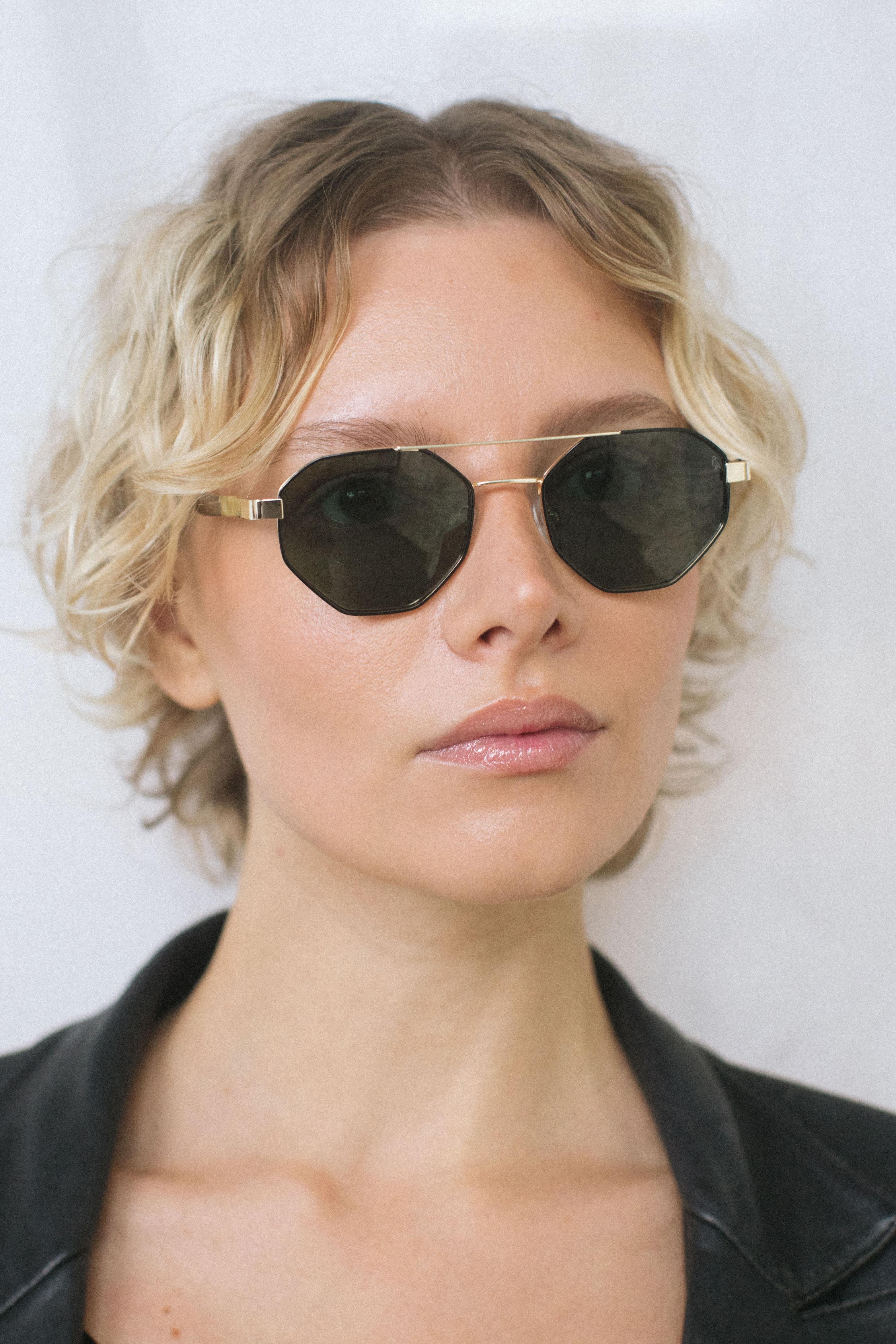 Axill Gold Green Güneş Gözlüğü