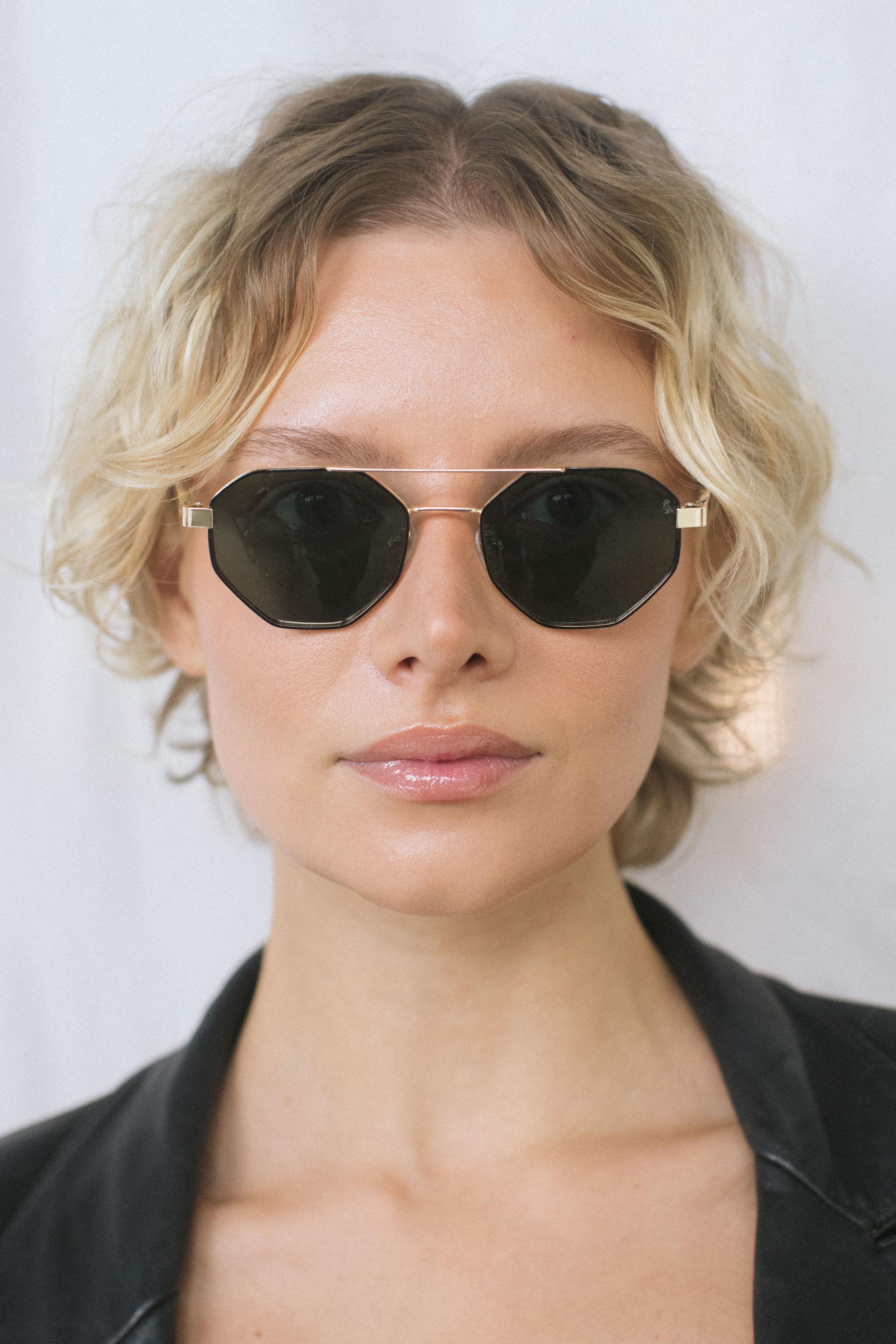 Axill Gold Green Güneş Gözlüğü