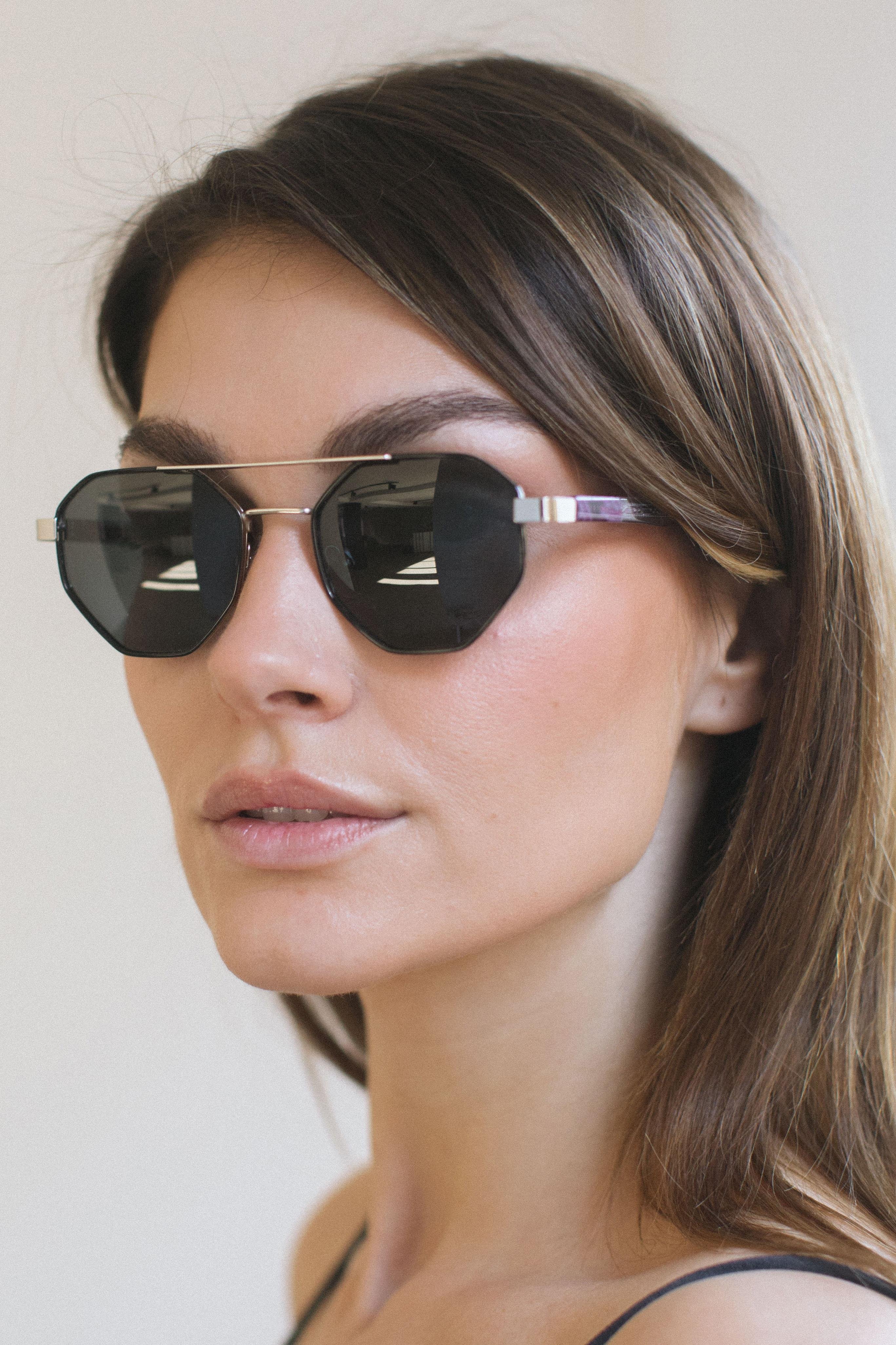 Axill Silver Black Güneş Gözlüğü