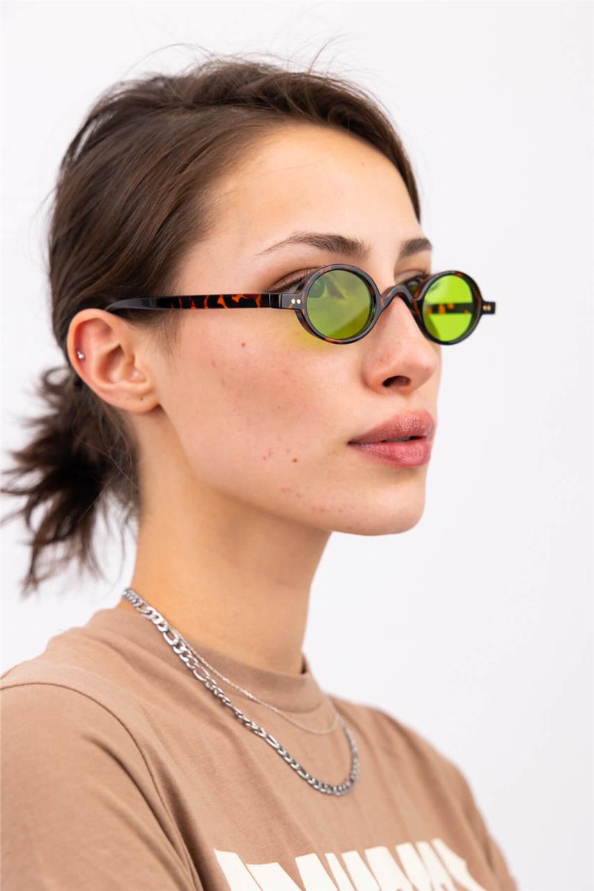 Baraque Green Leopard Güneş Gözlüğü